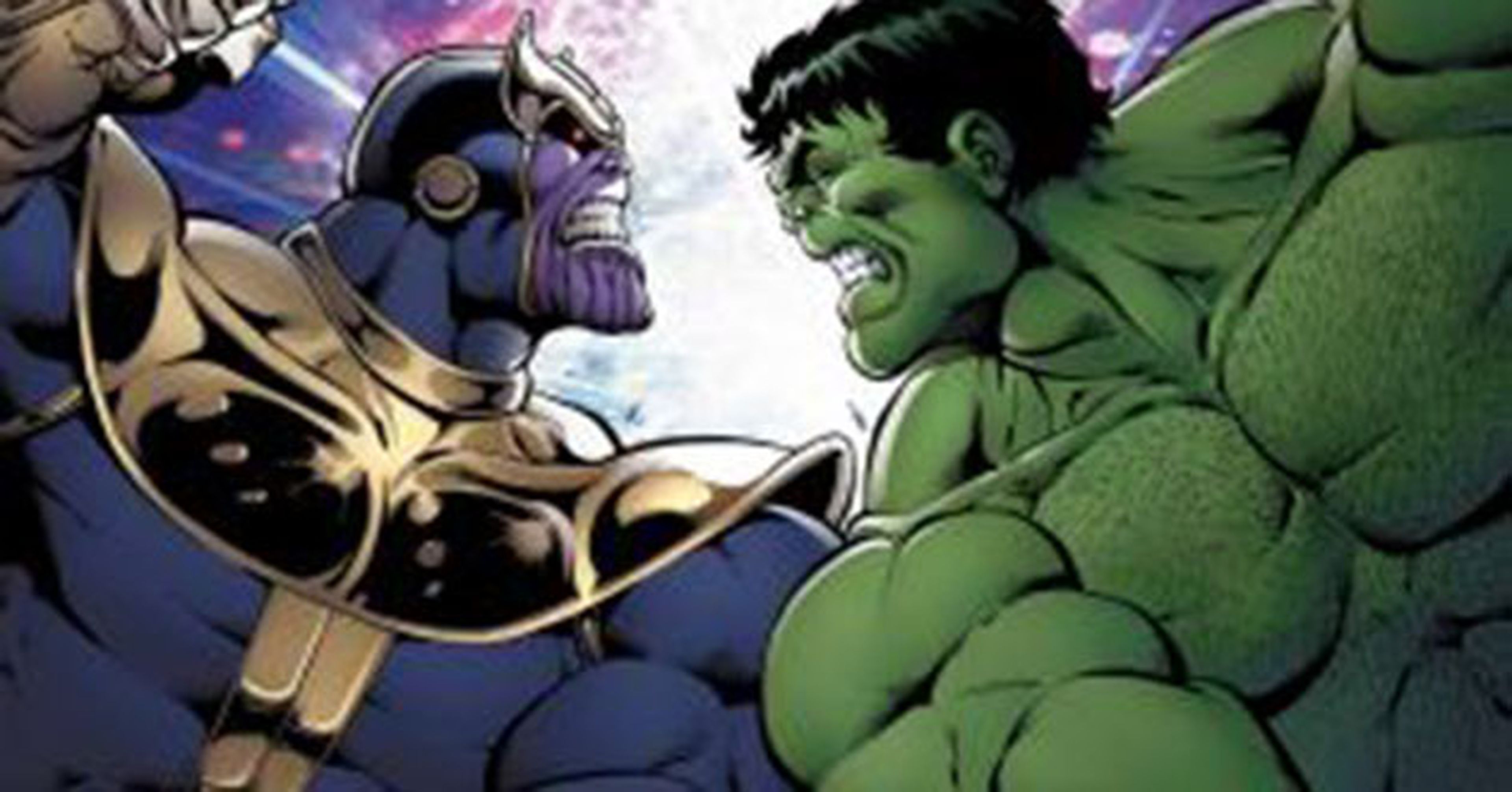 Thanos y Hulk se enfrentarán en una mini-serie de cómic