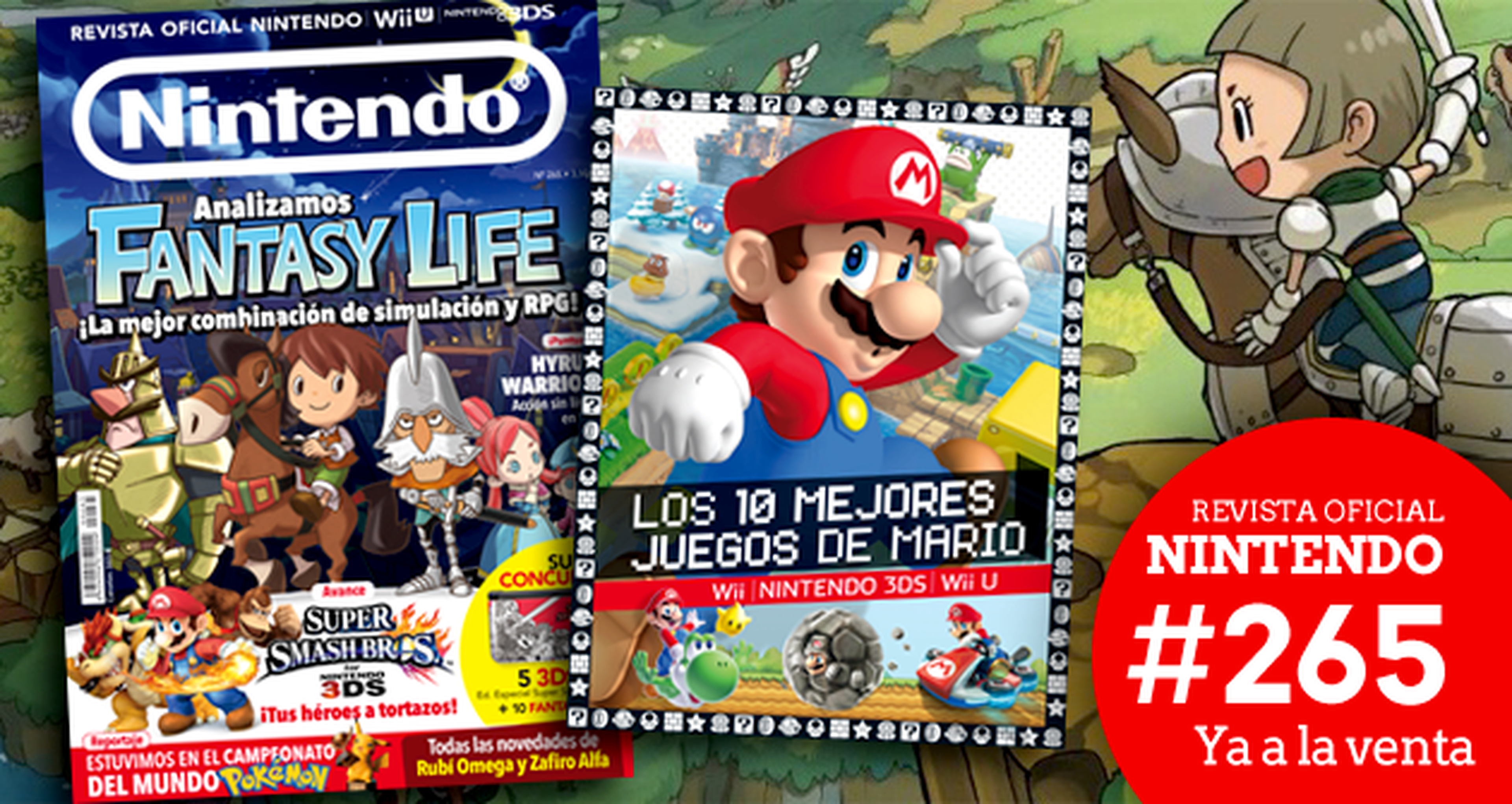 Revista Oficial Nintendo 265 ya a la venta