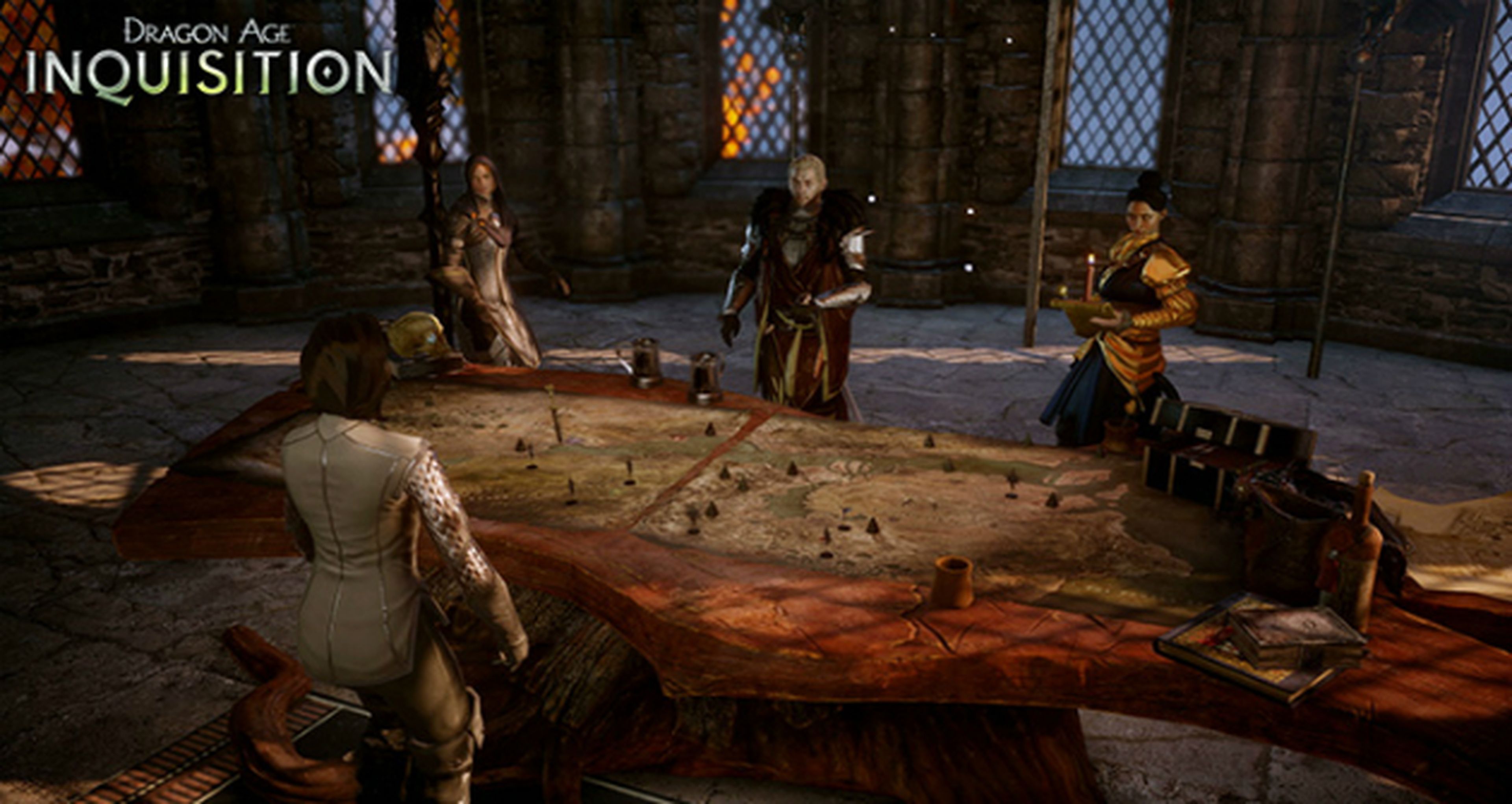 Así es la mesa de guerra en Dragon Age Inquisition
