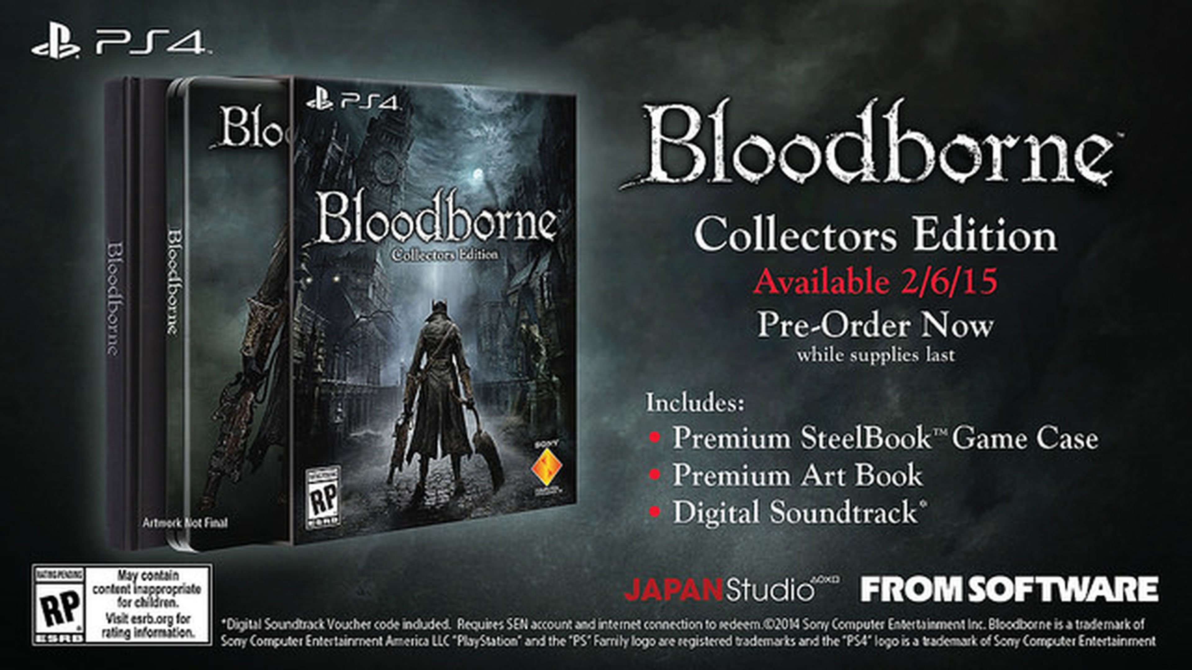 TGS 2014: Tráiler y fecha de lanzamiento de Bloodborne para PS4