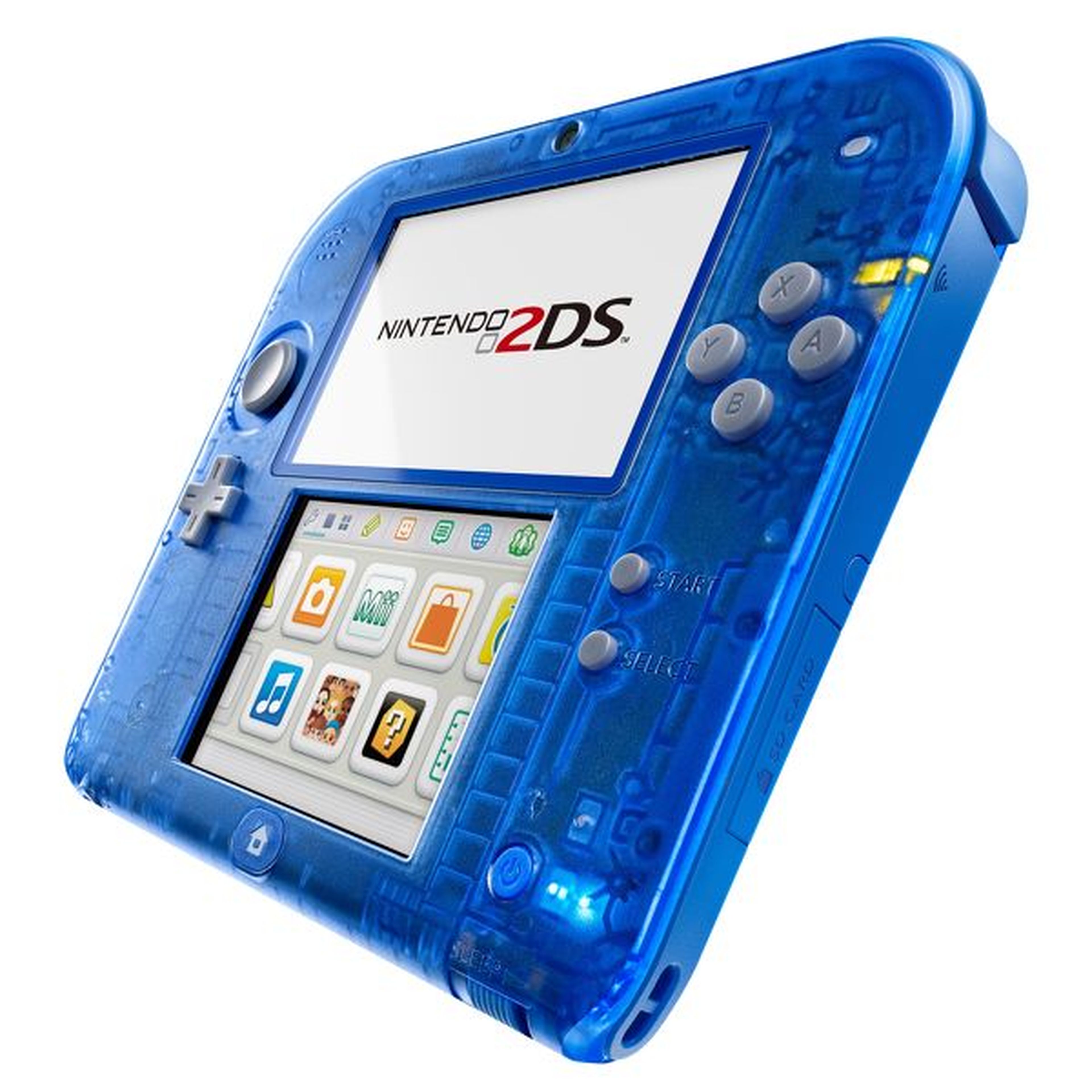 Nuevos diseños transparentes de Nintendo 2DS
