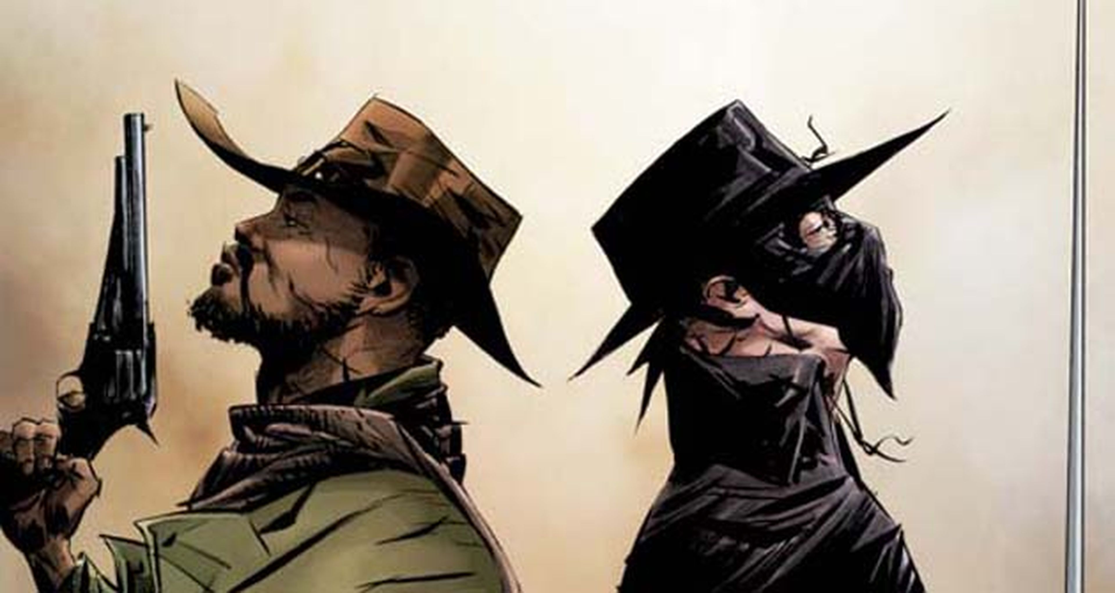 Adelanto del cómic de Django y El Zorro