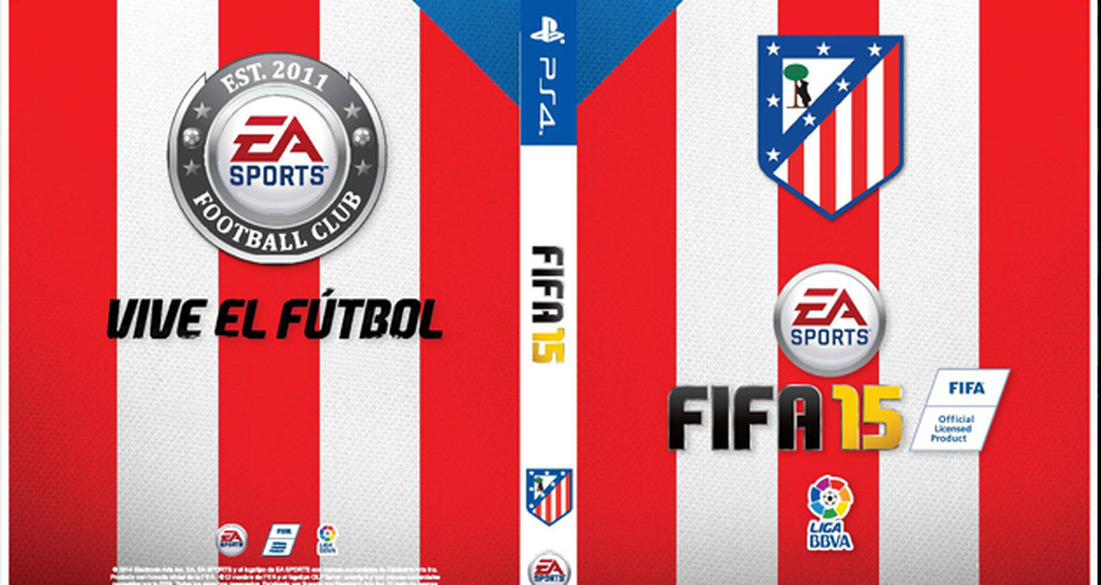 Personaliza la portada de FIFA 15 con tu equipo favorito