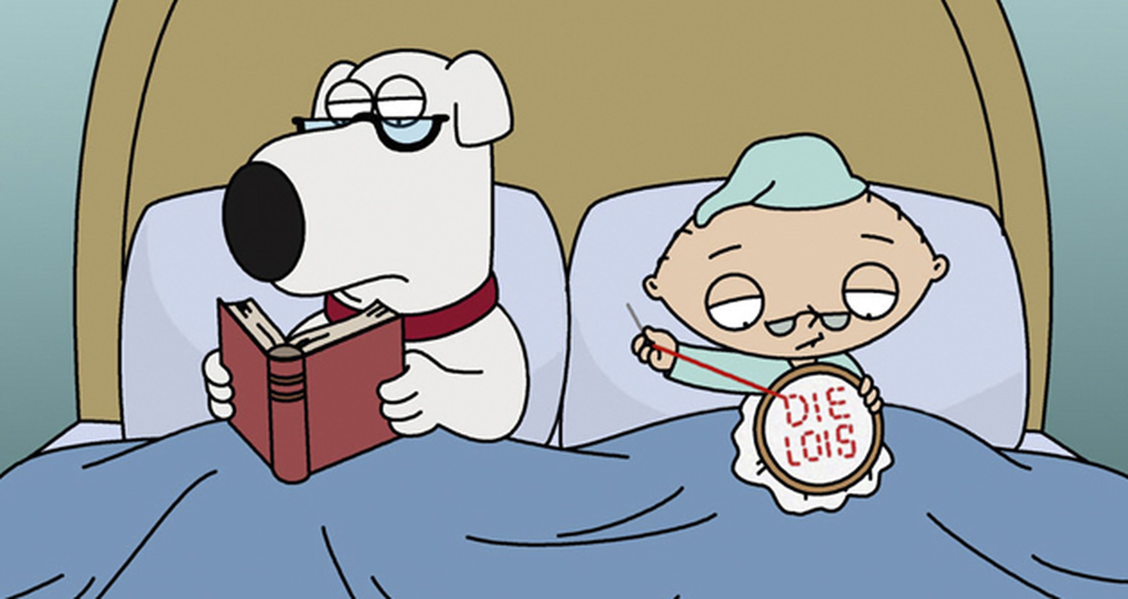 Stewie, embarazado en la 13ª temporada de Padre de familia