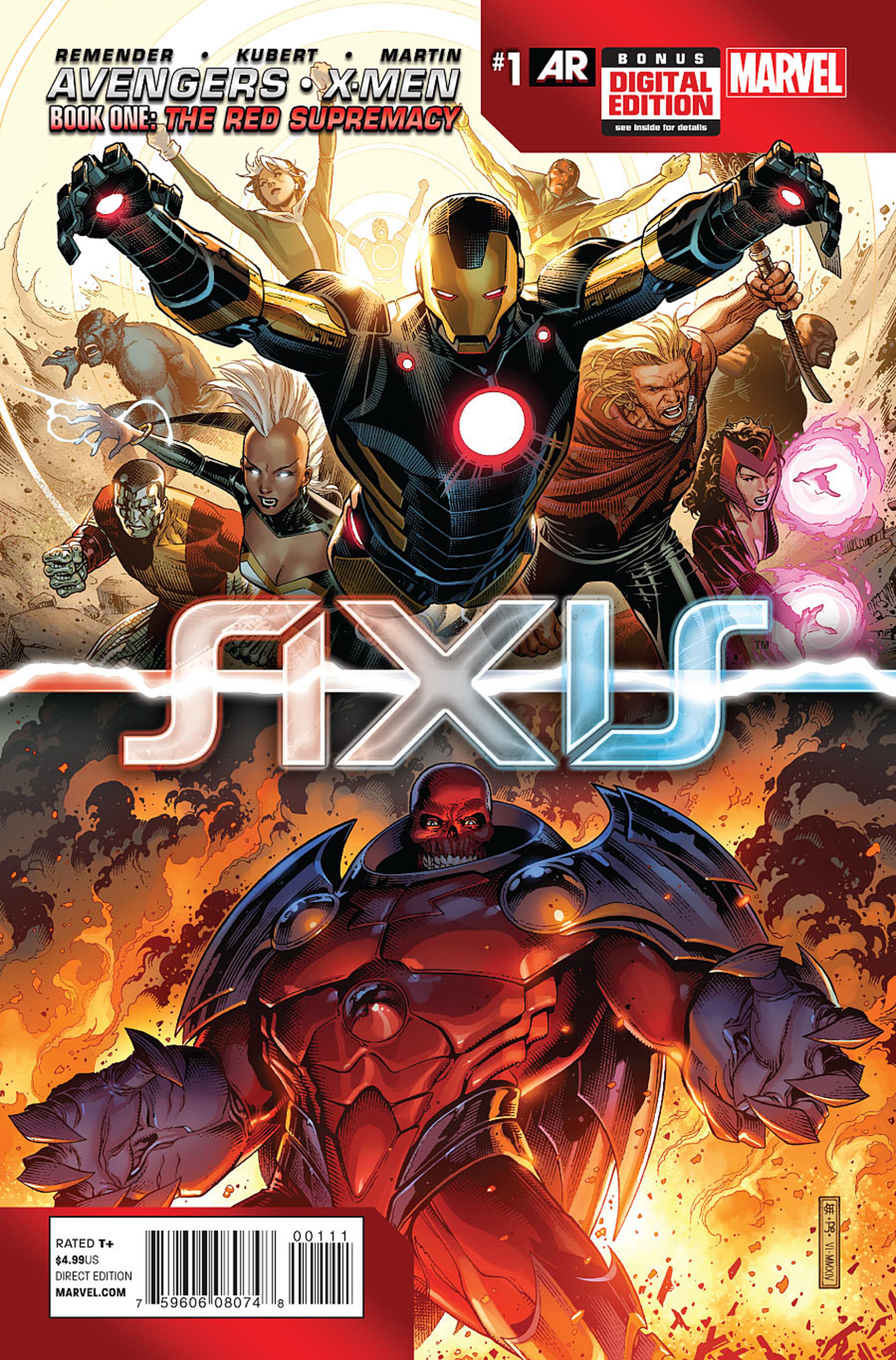 Avance de Avengers & X-men: AXIS