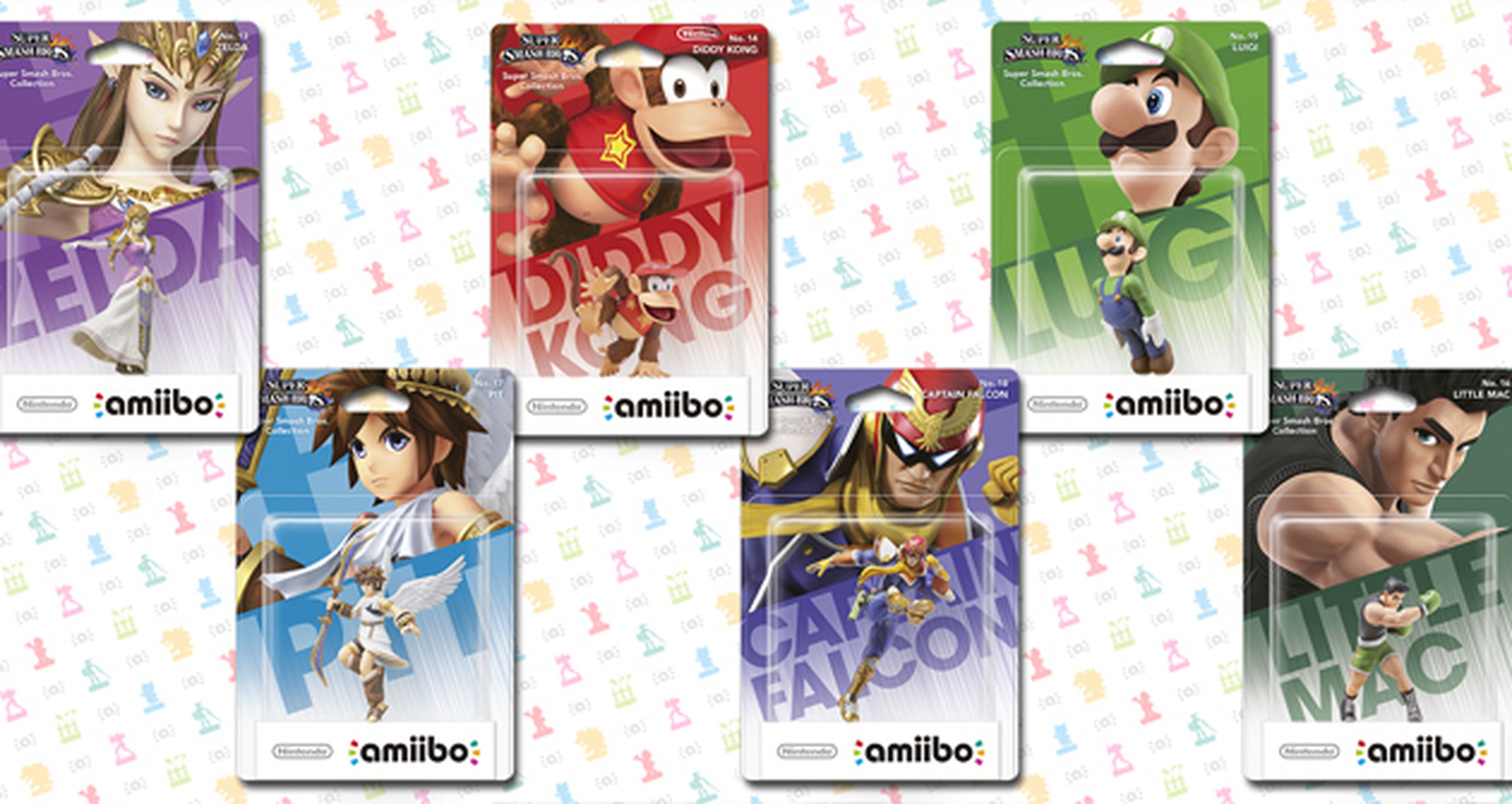 Así son las 6 nuevas figuras Amiibo que llegarán en diciembre