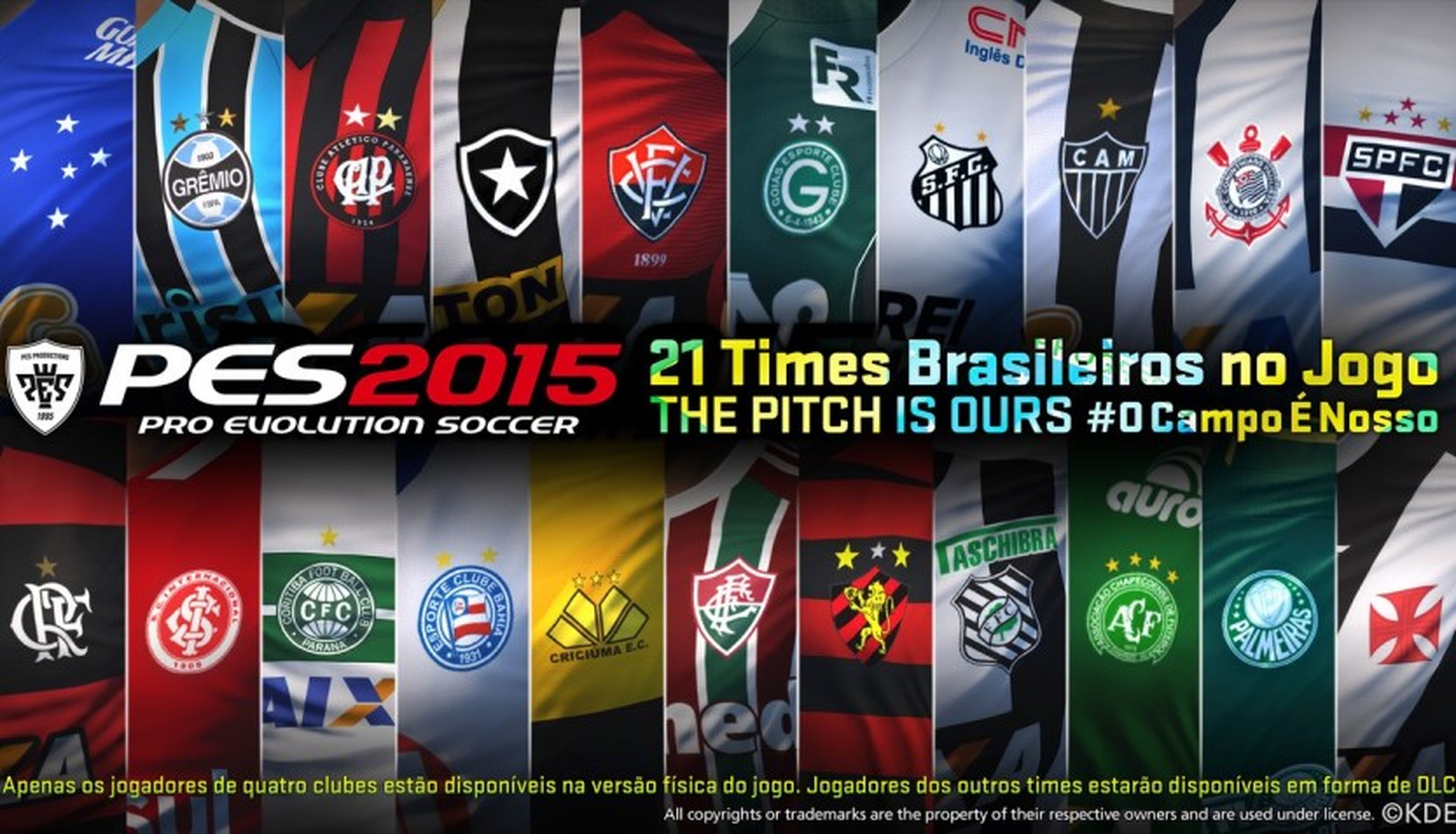 La liga brasileña en PES 2015