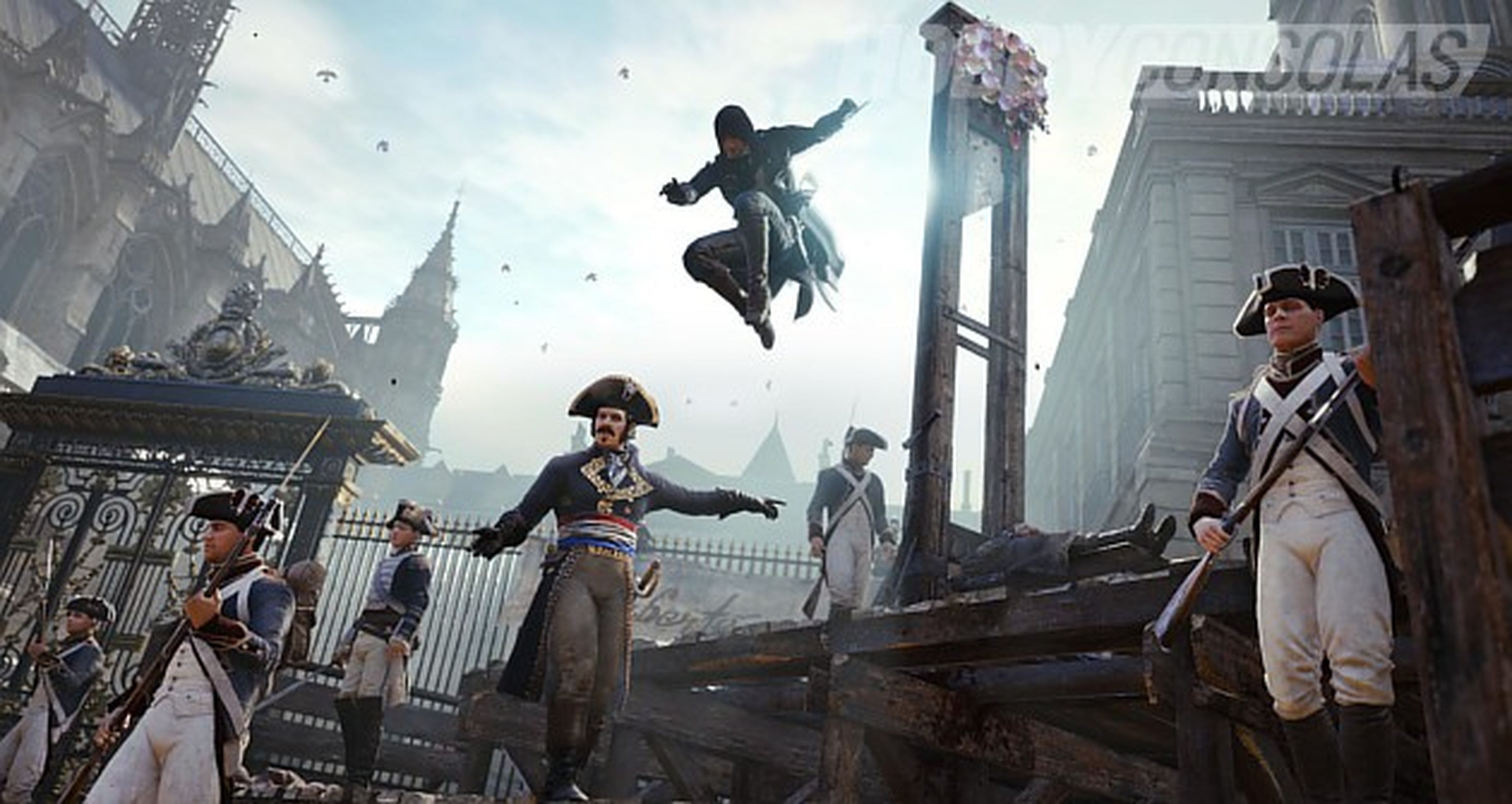 Assassin's Creed Unity no es posible a 1080p y 60 FPS en consolas