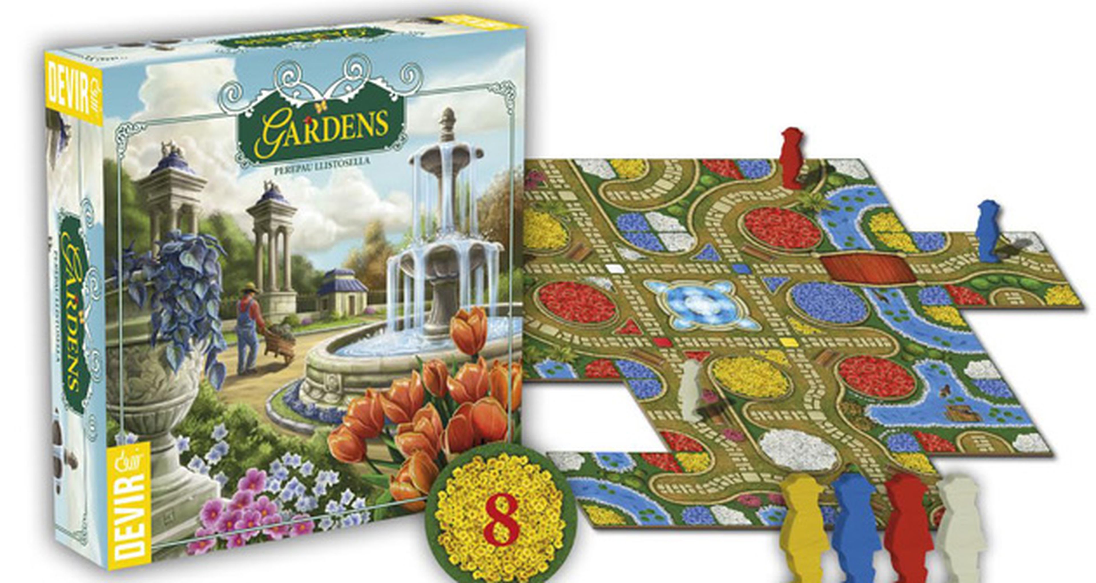 Gardens, el juego mesa &quot;florido&quot; de Devir