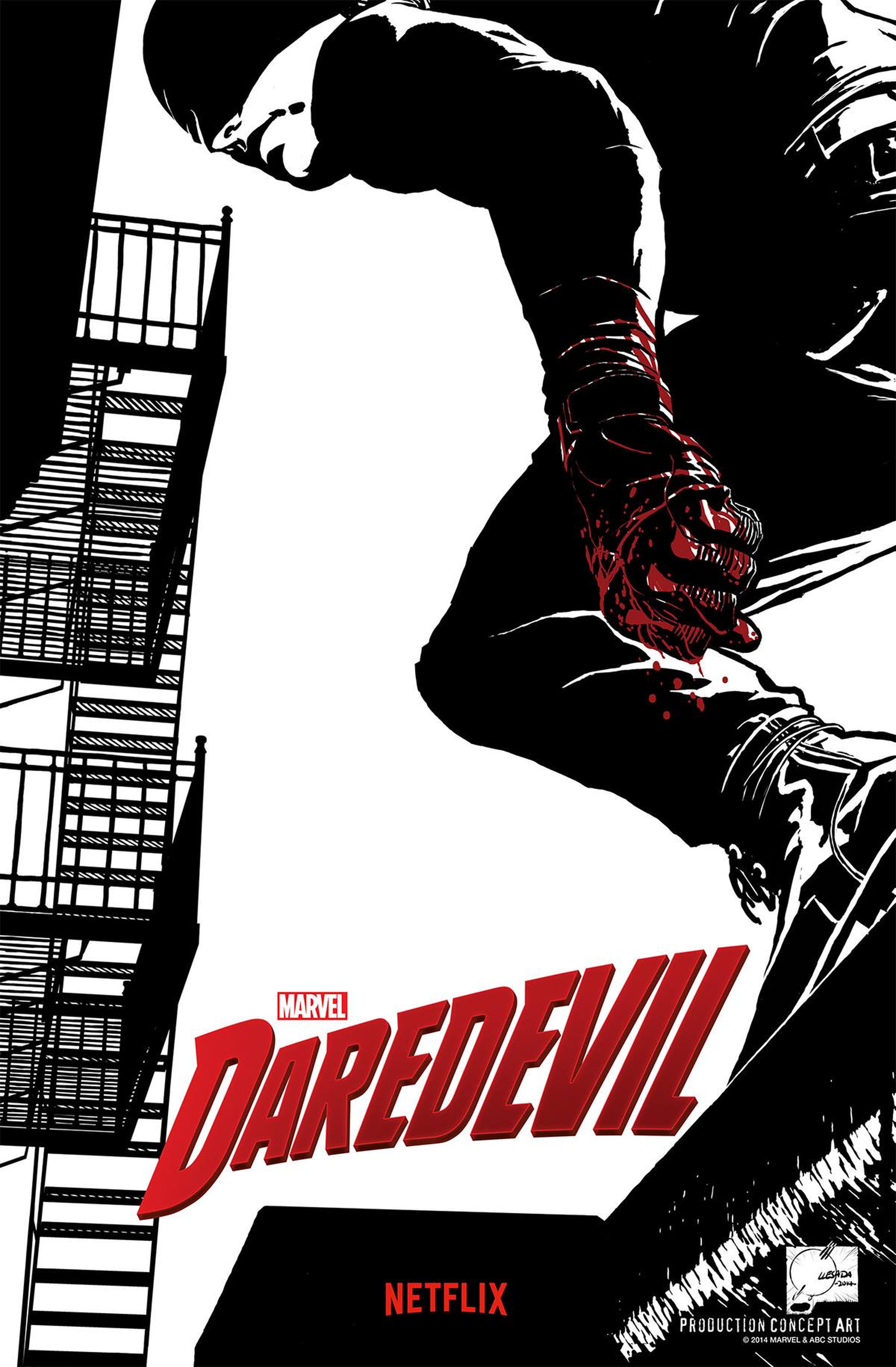 Nuevas imágenes de Charlie Cox como Matt Murdock y "Daredevil"