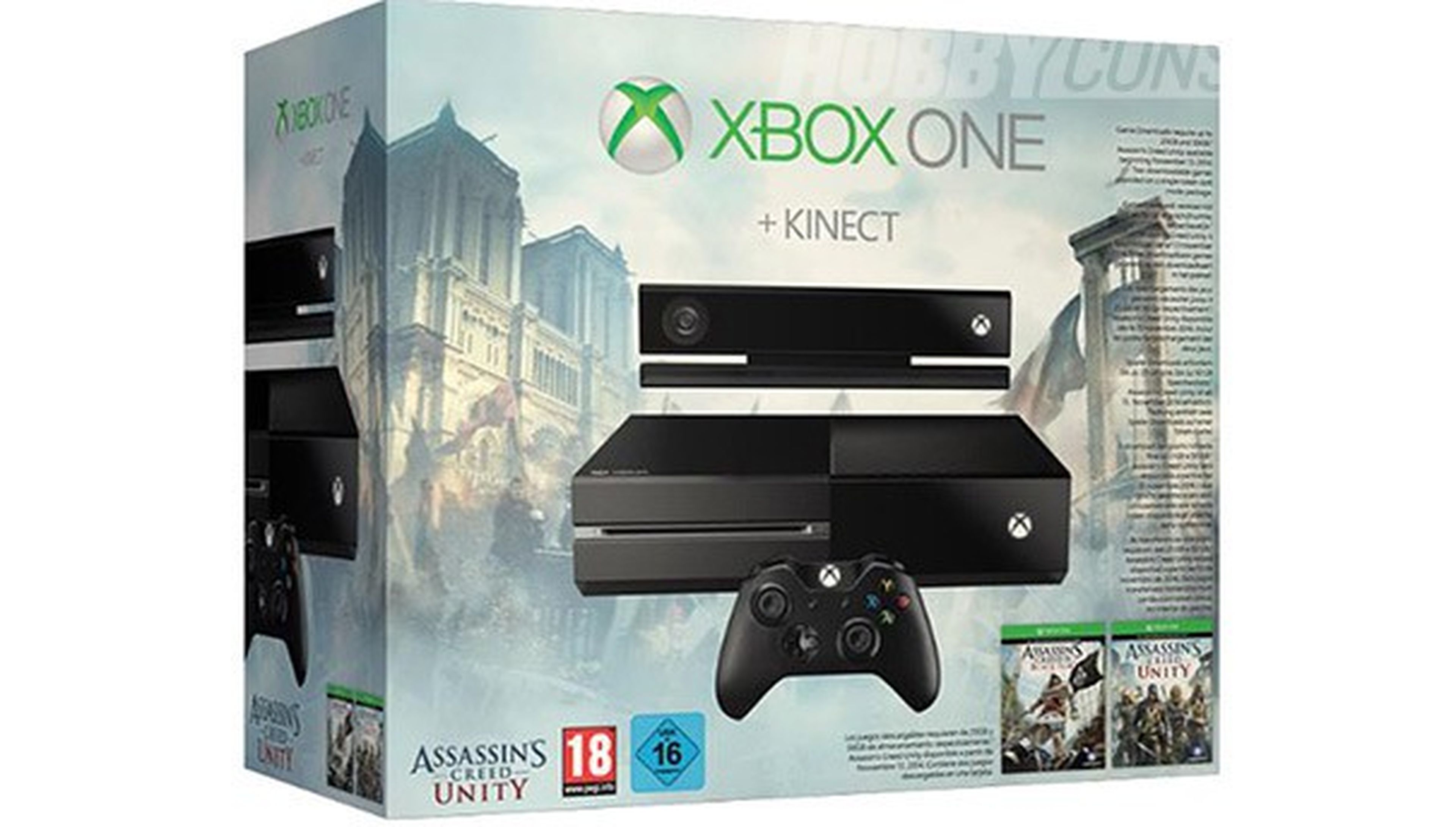 Filtrado un pack de Xbox One con Assassin's Creed Unity y Assassin's Creed IV Black Flag