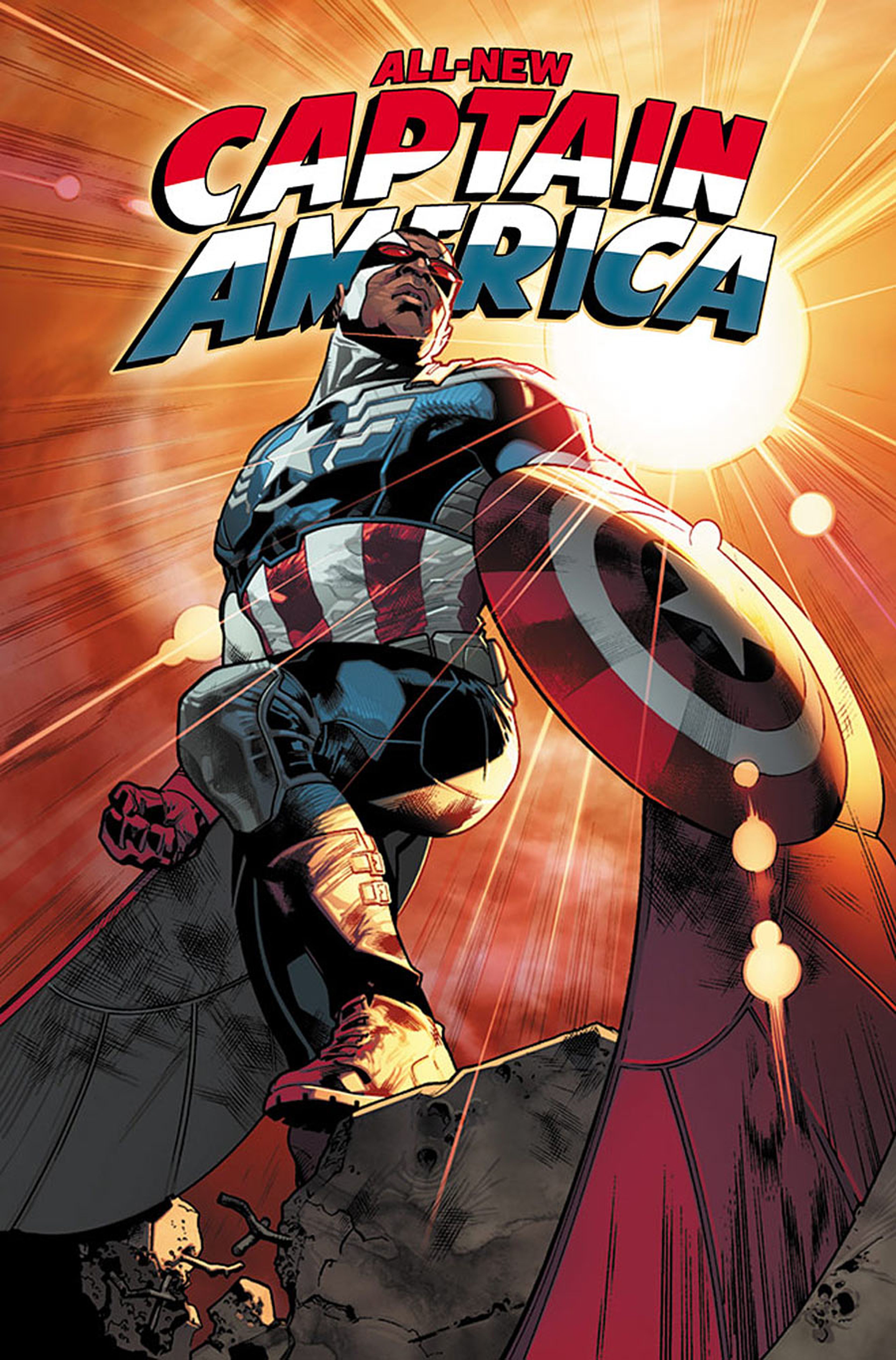 Adelanto de El Halcón como el nuevo Capitán América