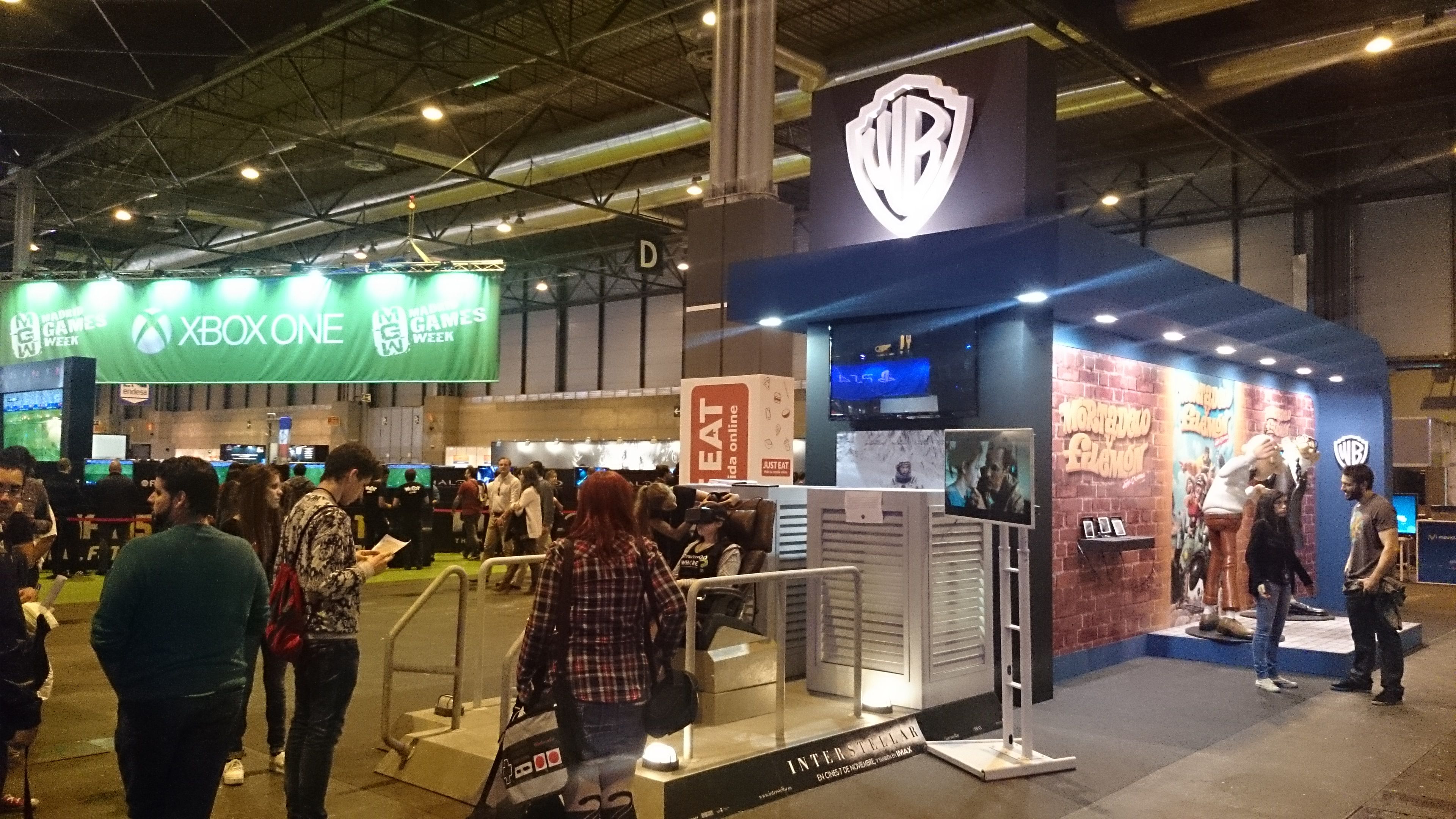 Madrid Games Week: Interstellar y Oculus Rift en Warner