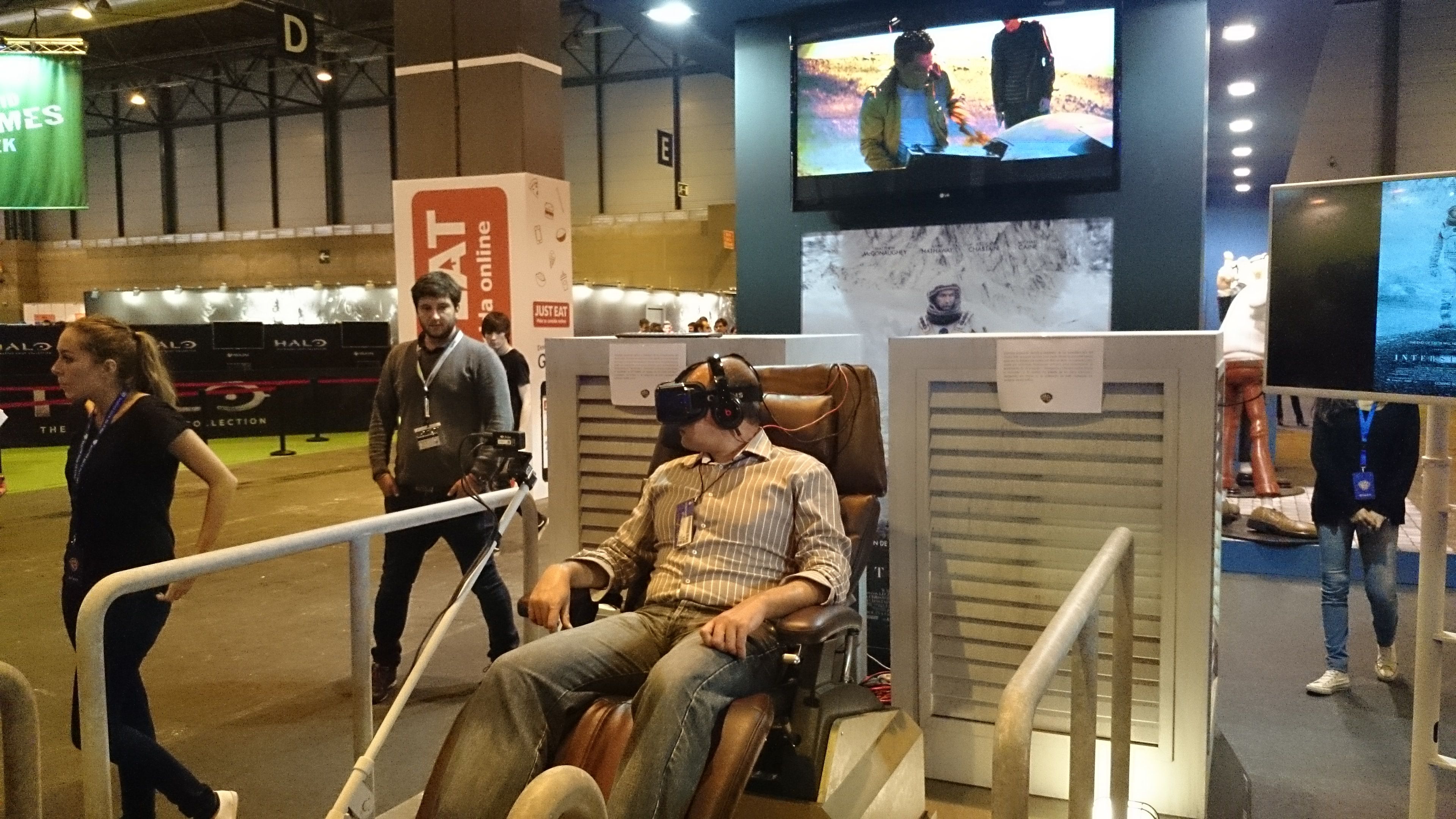 Madrid Games Week: Interstellar y Oculus Rift en Warner