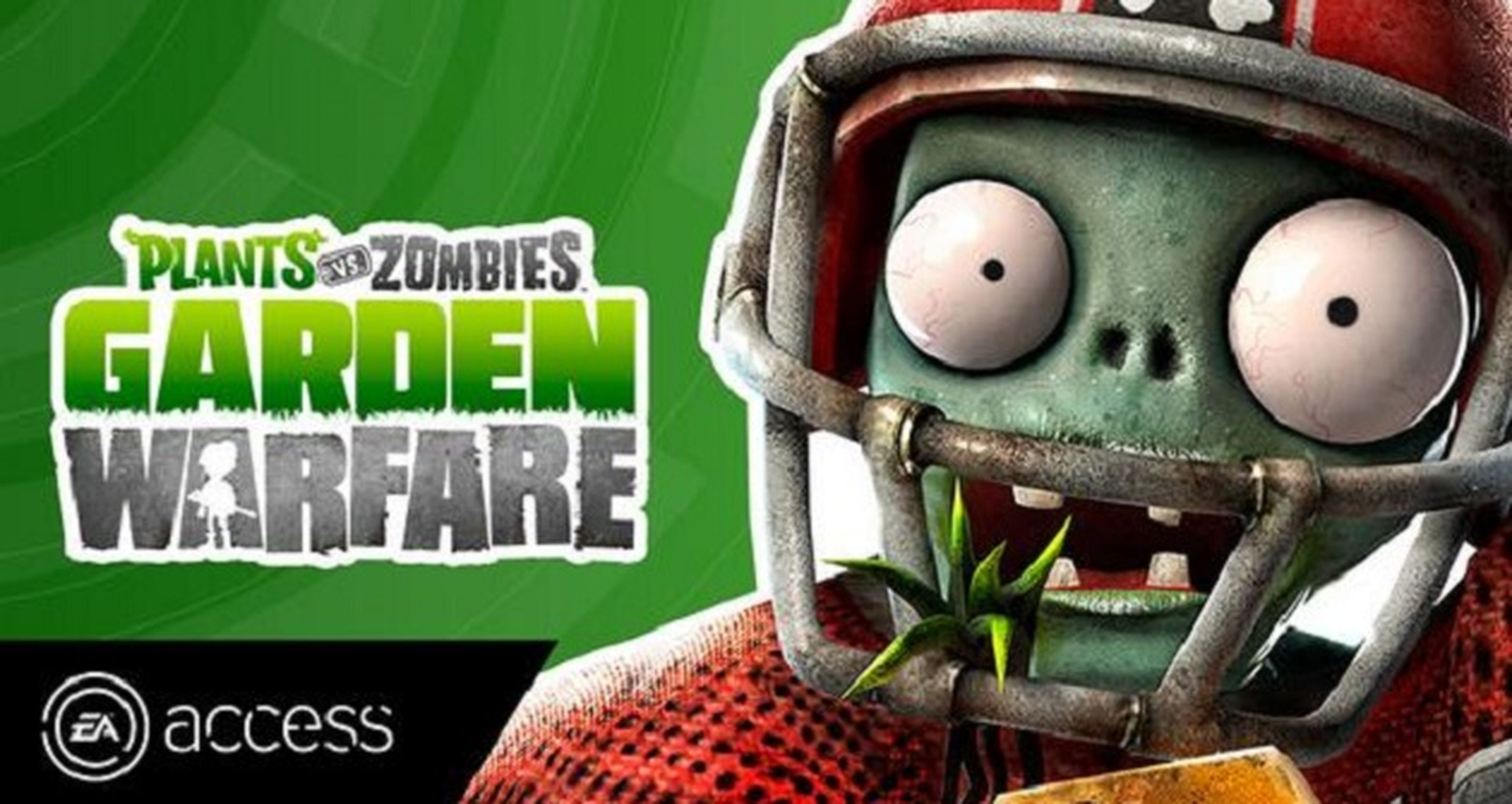 Plants vs Zombies Garden Warfare se suma a EA Access