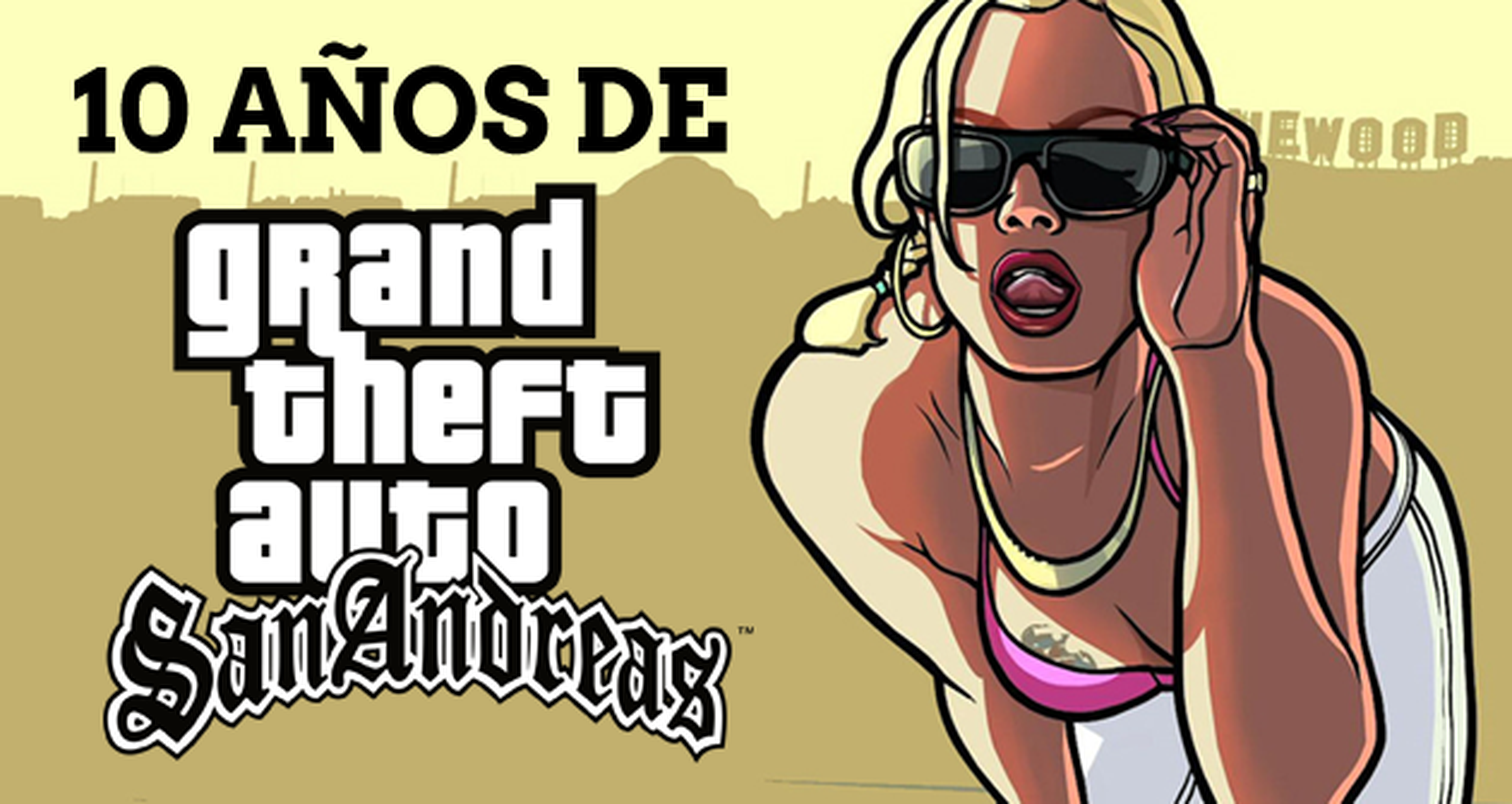Décimo aniversario de GTA San Andreas