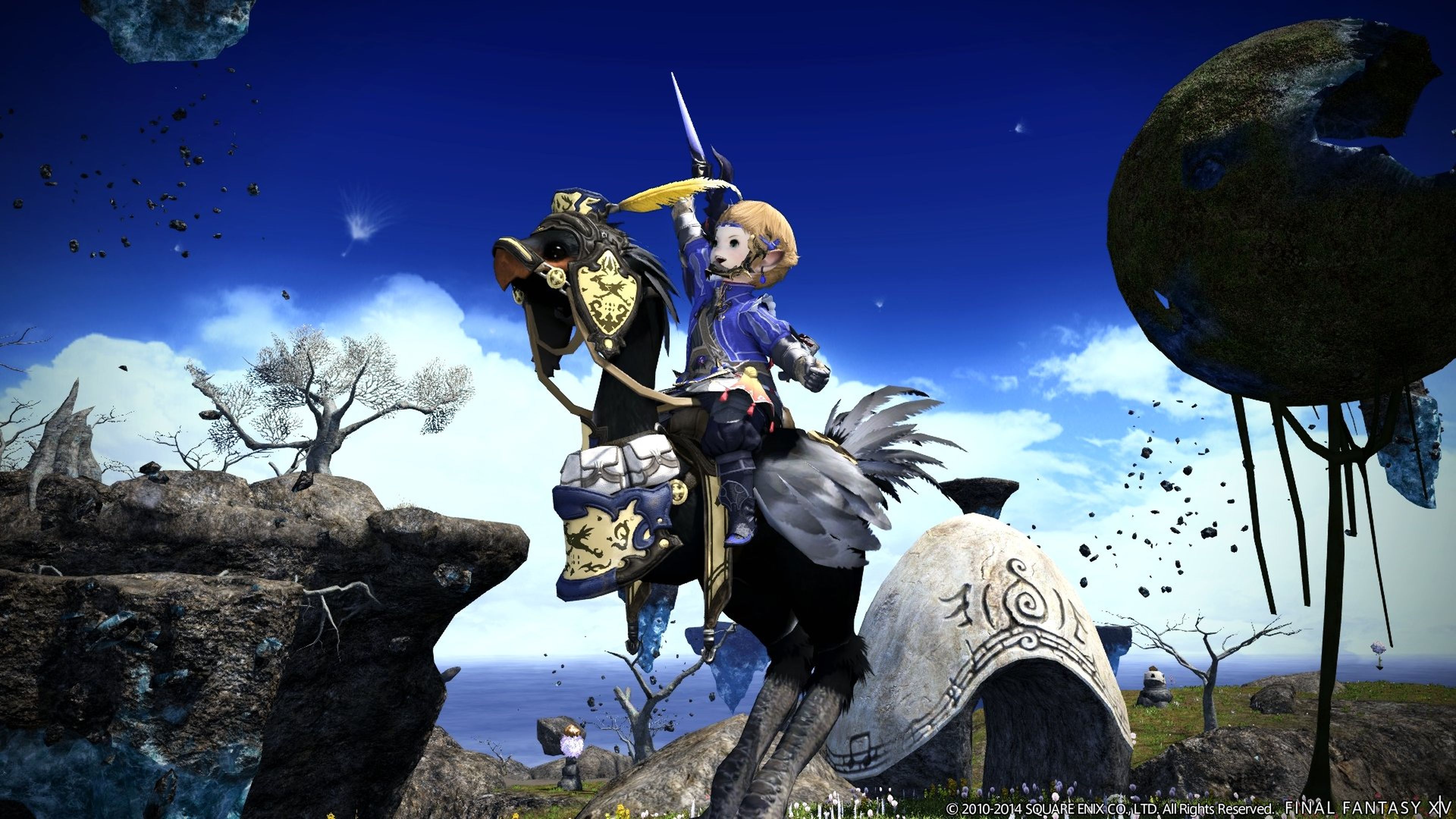 Chocobos y espectaculares entornos en Final Fantasy XIV Heavensward
