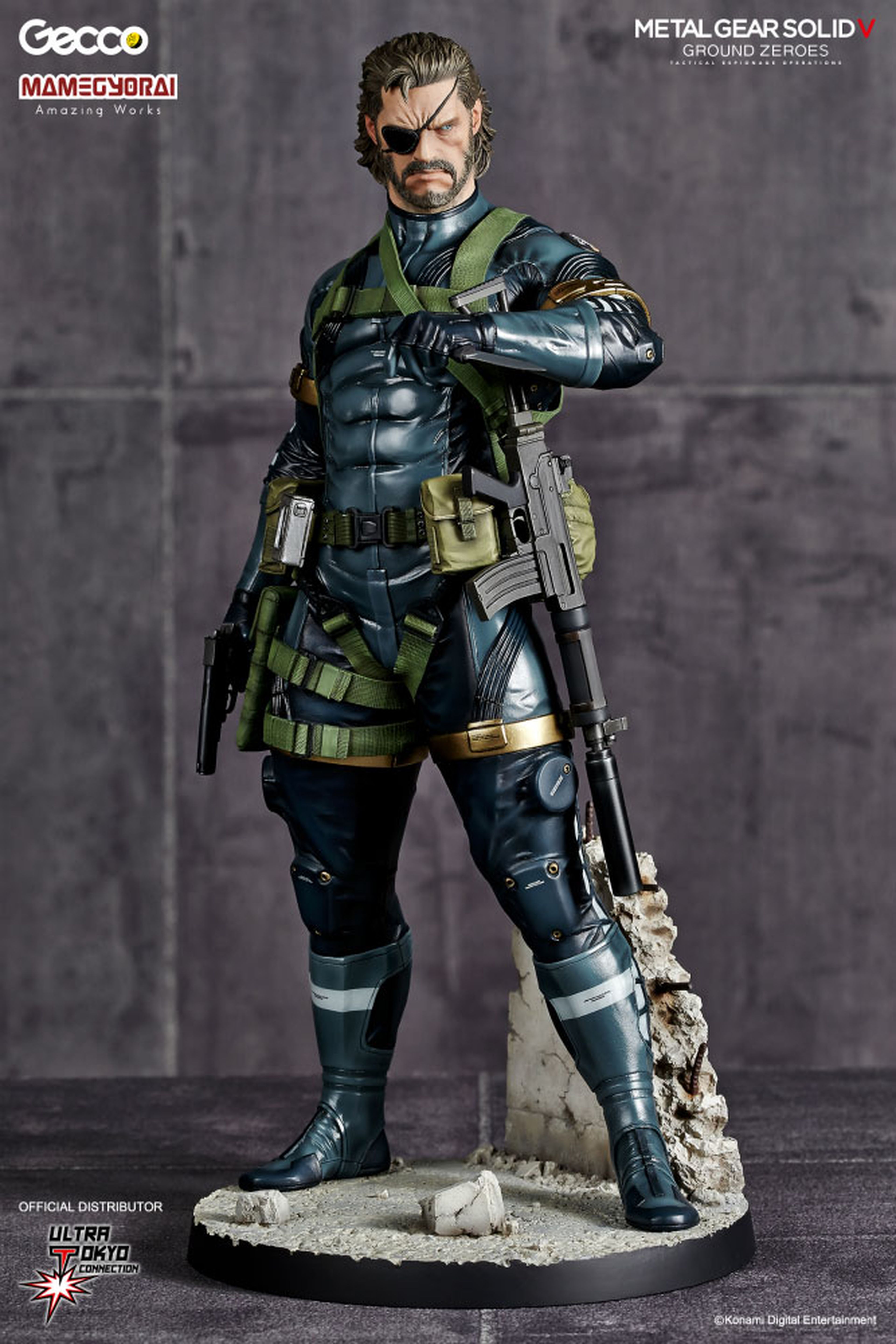 Impresionante figura a escala de Metal Gear Solid V Ground Zeroes Snake