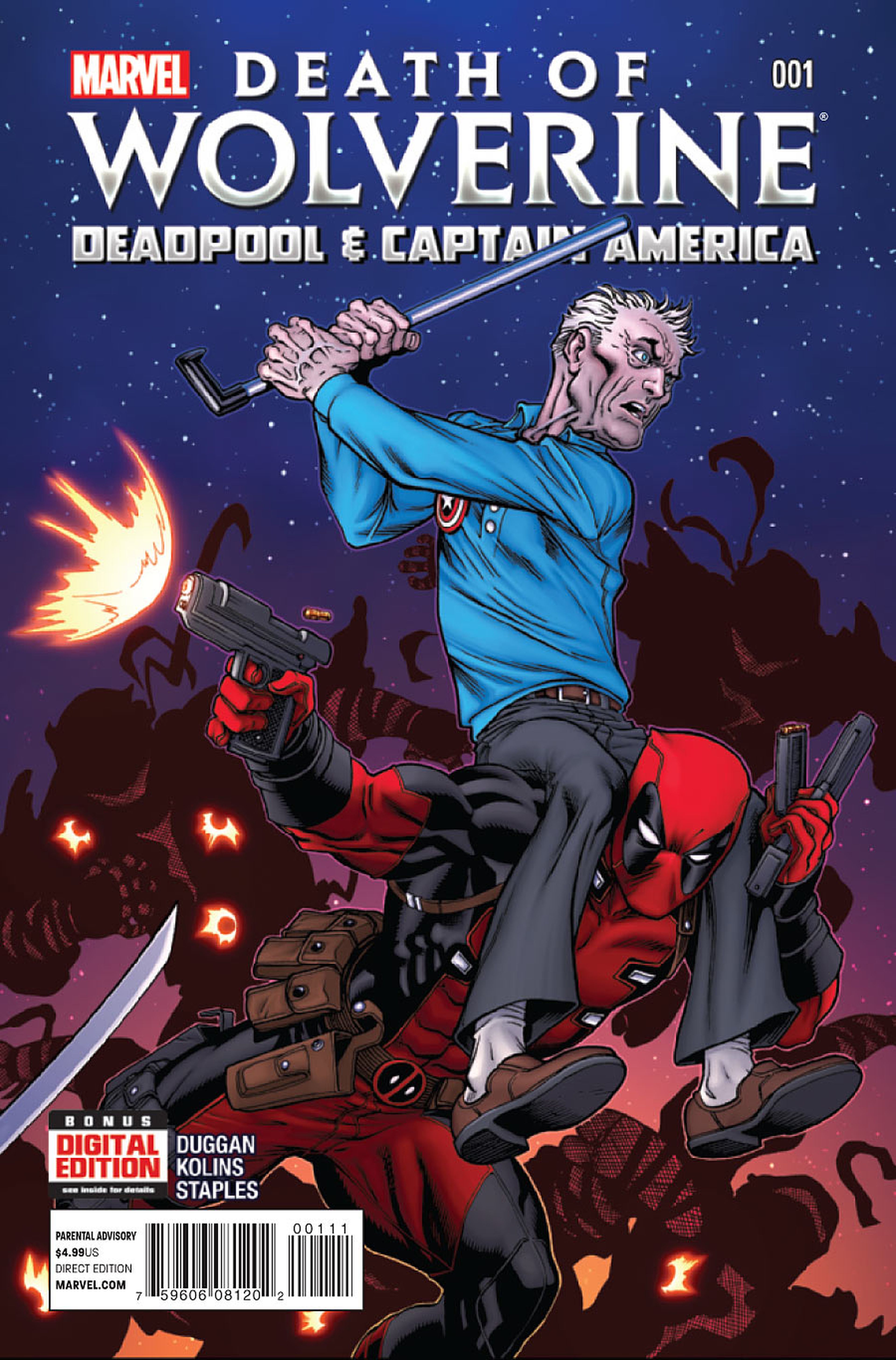 Avance de La Muerte de Lobezno: Masacre y Capitán América