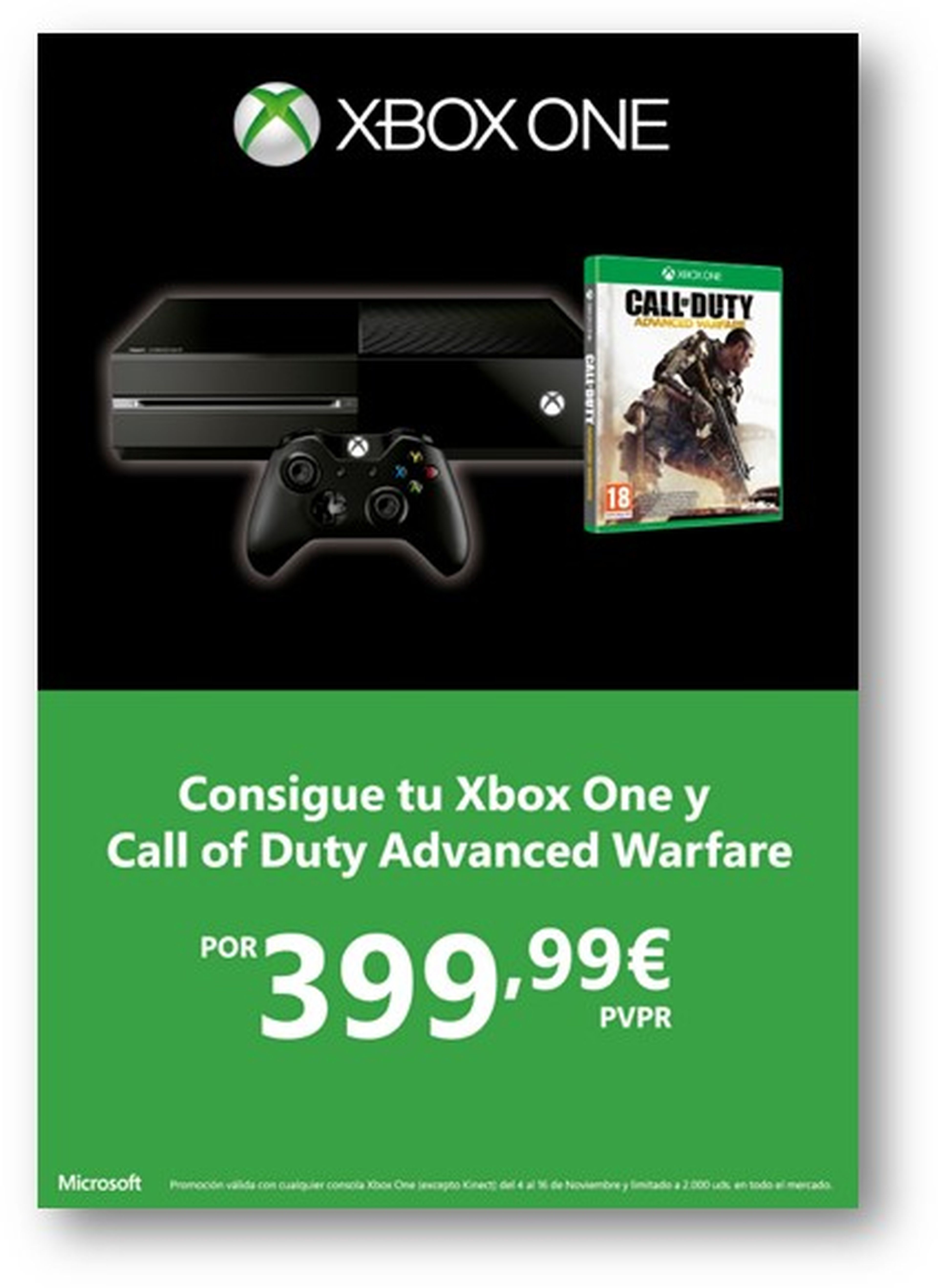 Call of Duty Advanced Warfare gratis al comprar PS4 y Xbox One