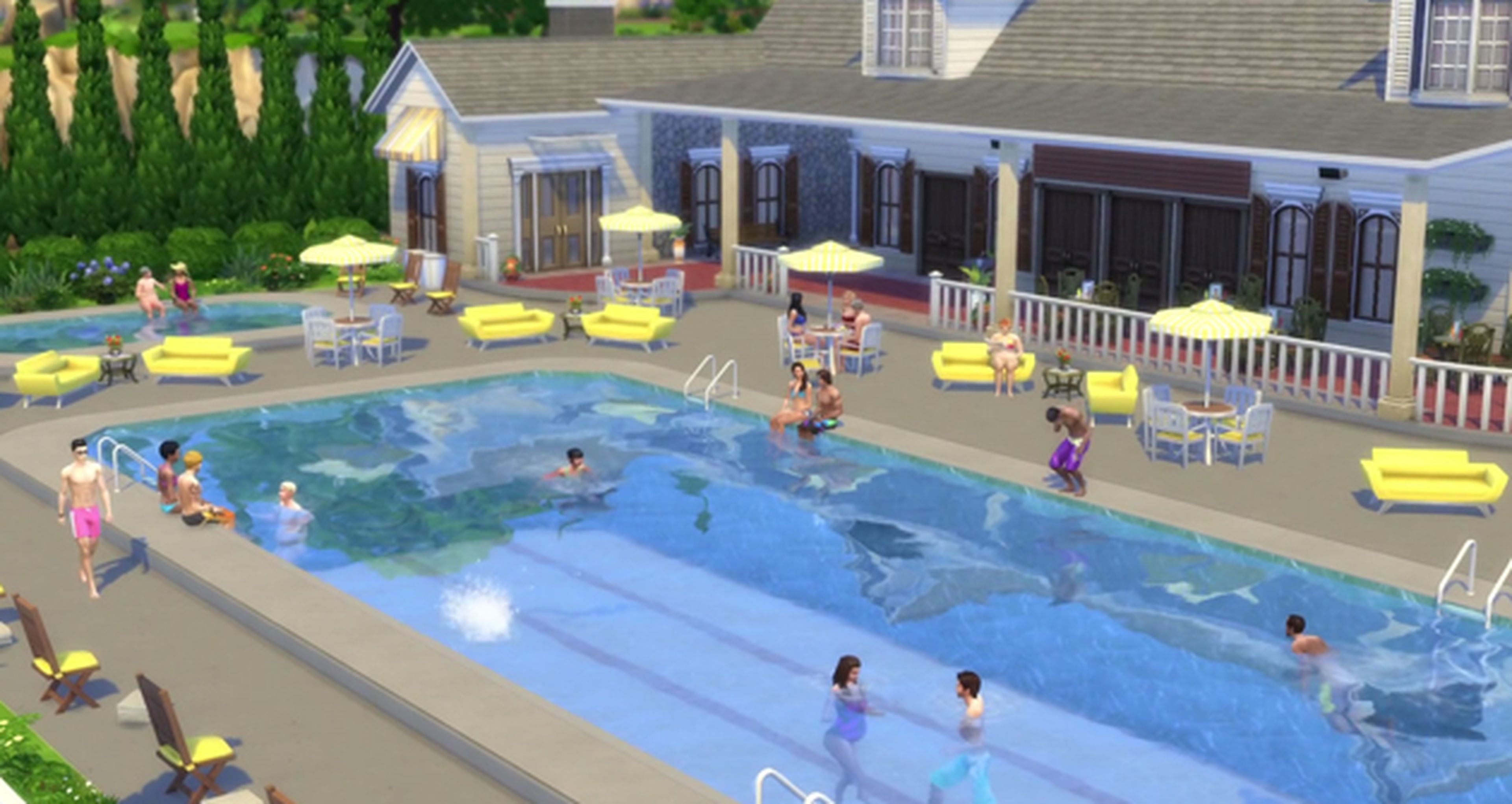Las piscinas regresan a Los Sims 4 gratuitamente