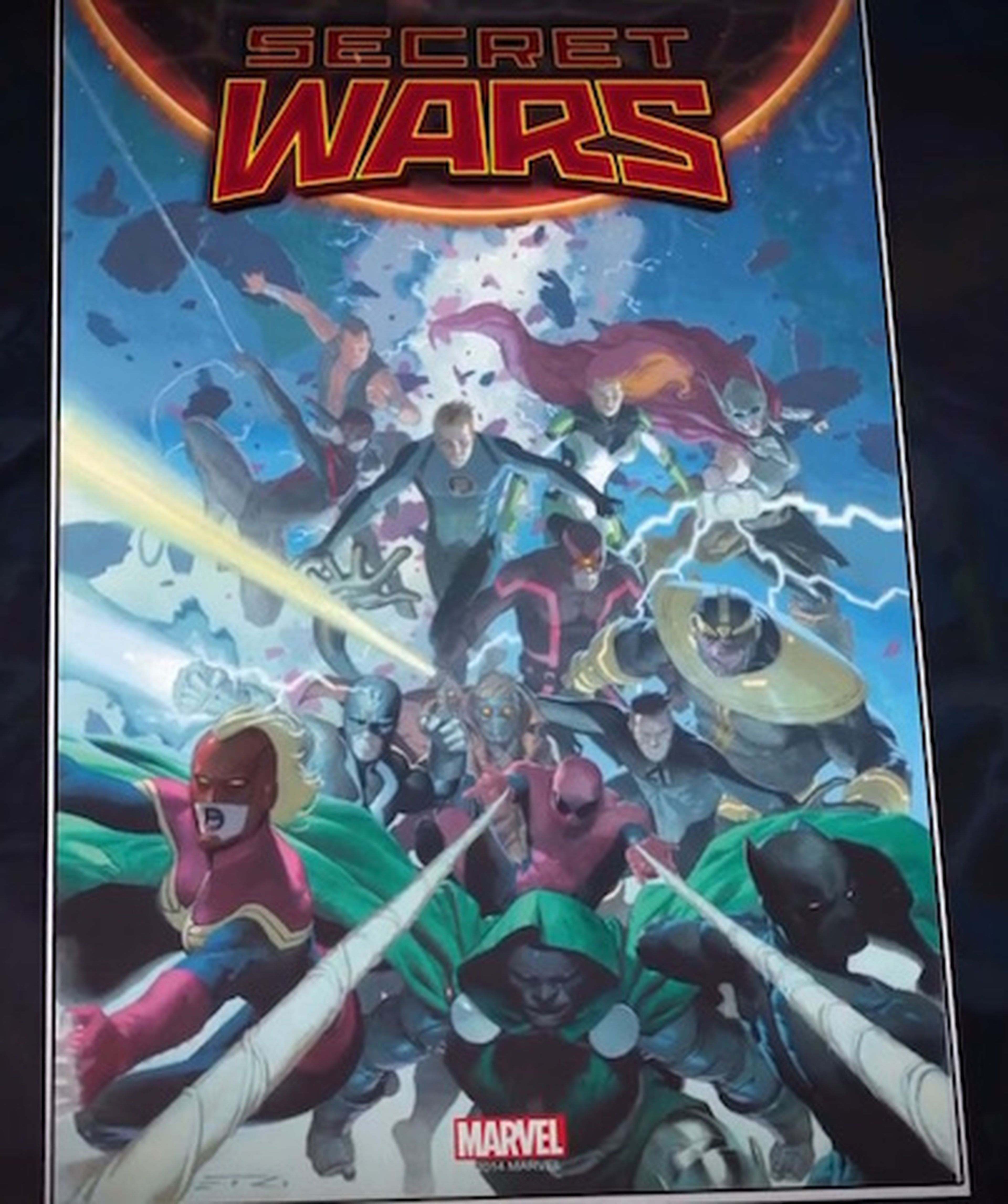 Primer vistazo a una portada de la nueva Secret Wars