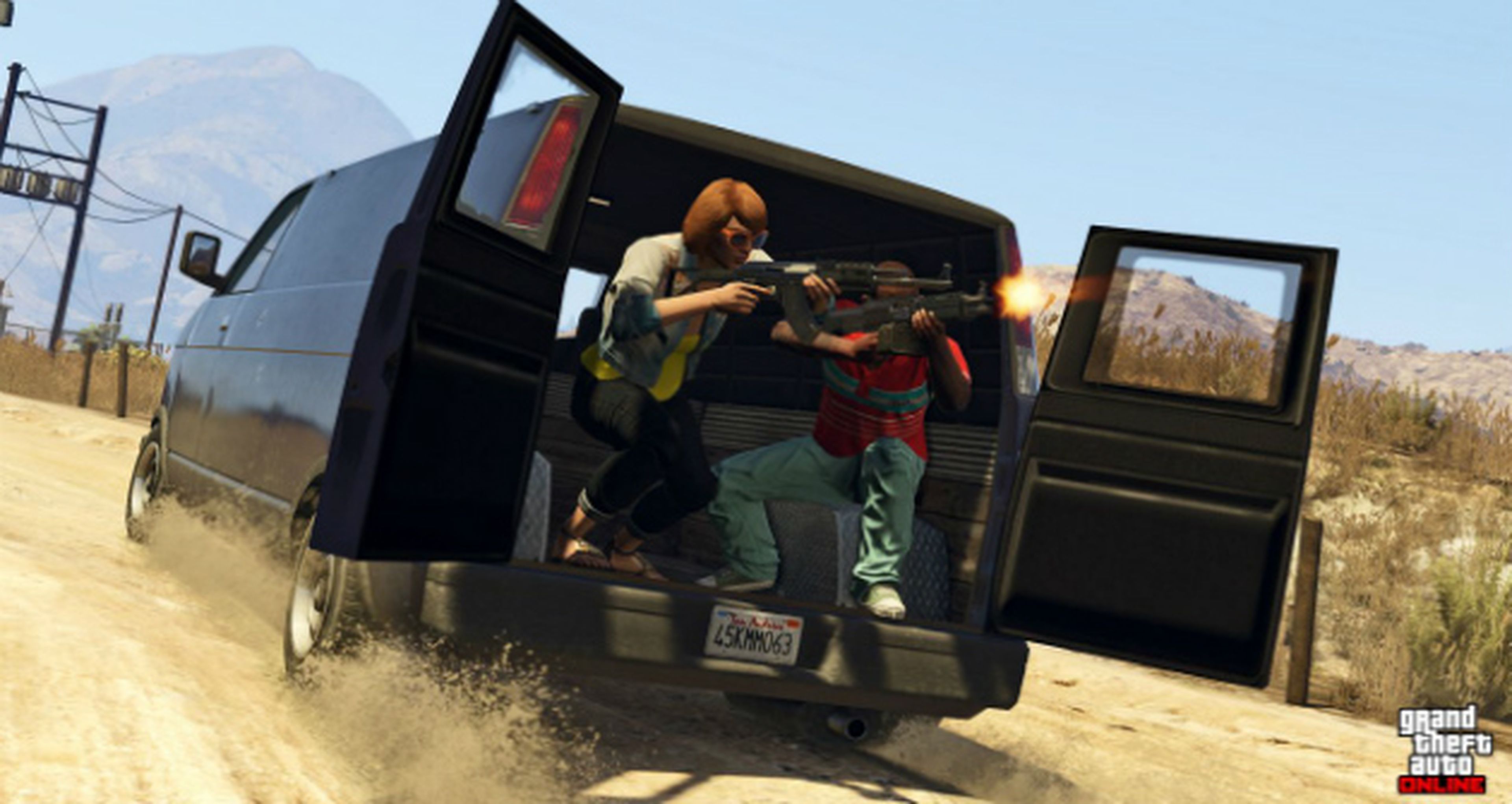 Imágenes de Grand Theft Auto V y Grand Theft Auto Online en PS4 y Xbox