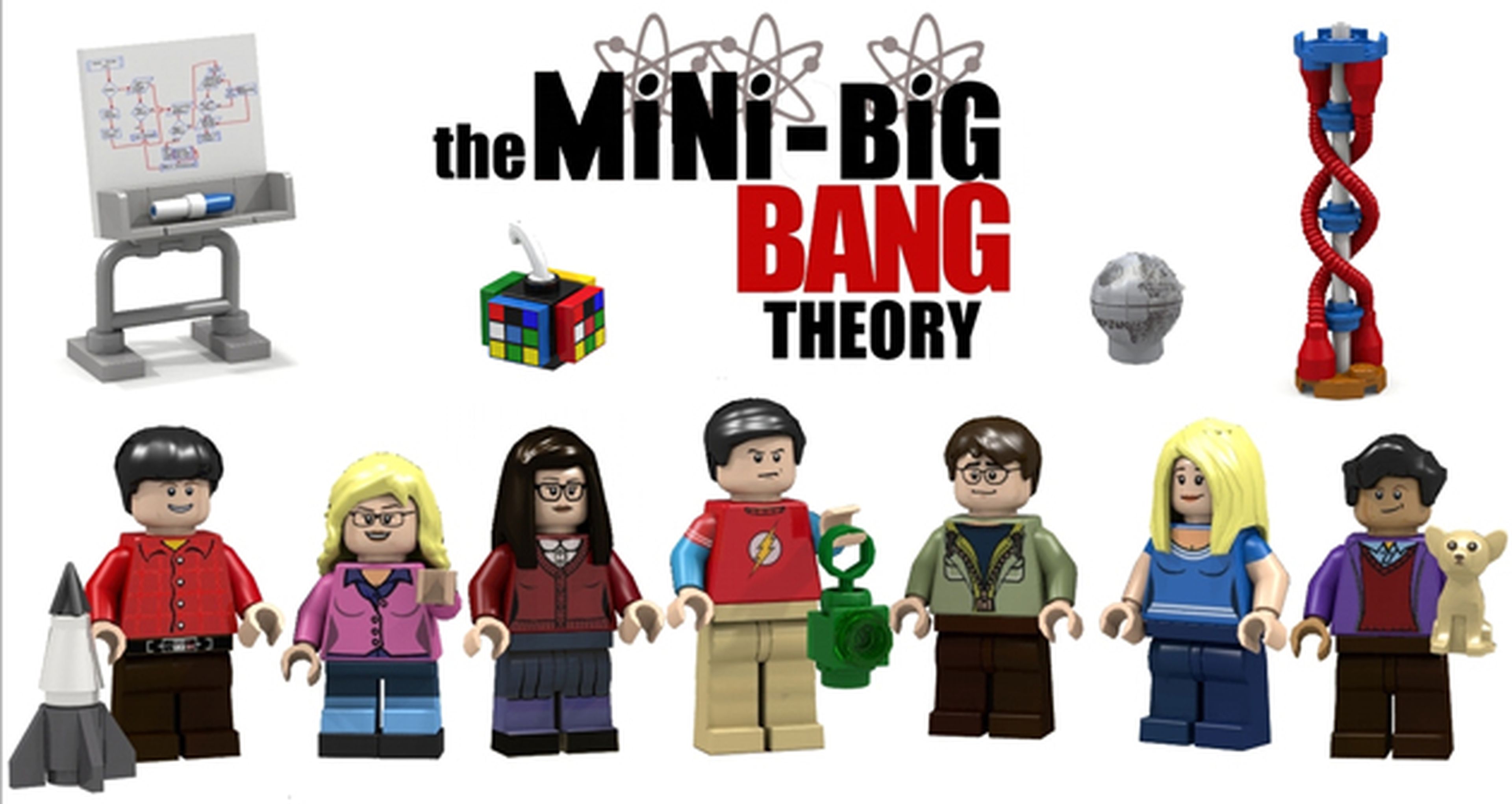 LEGO lanzará figuritas de los protagonistas de The Big Bang Theory