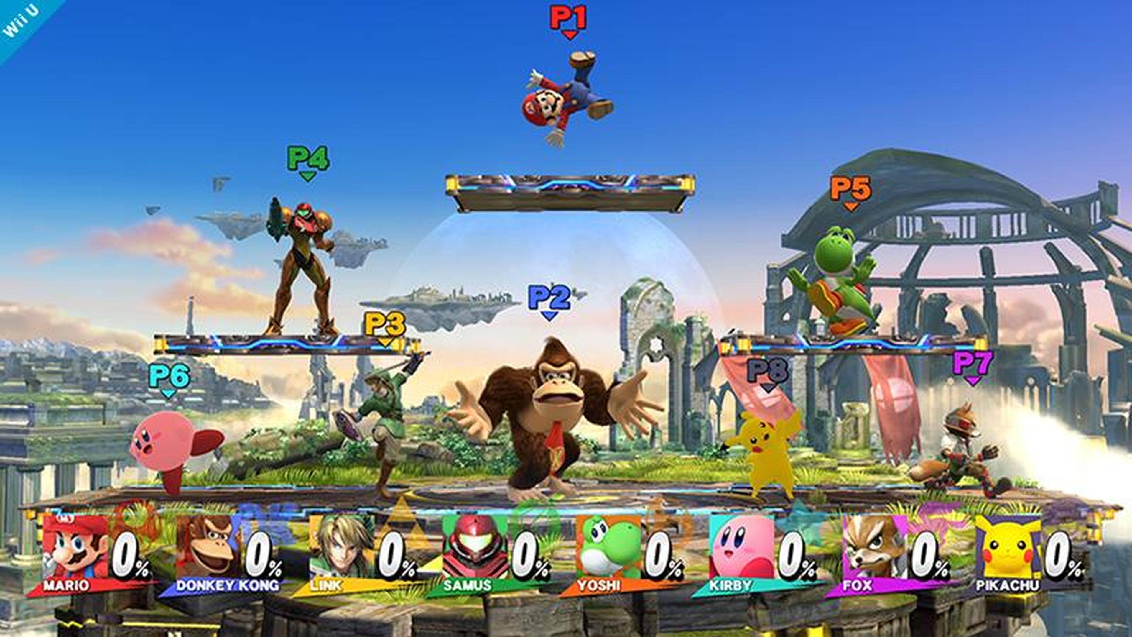 Avance de Super Smash Bros. para Wii U