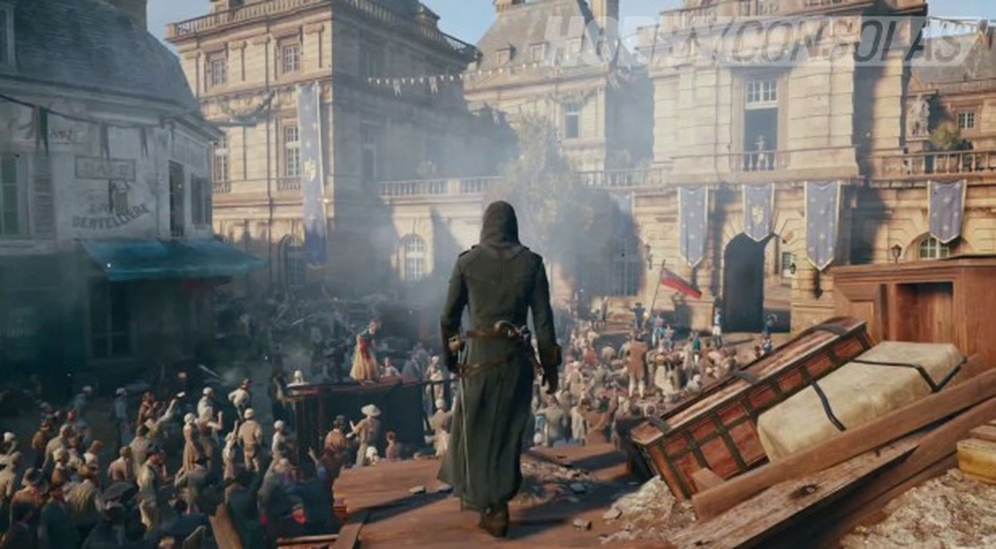 Assassin's Creed Unity mostrará hasta 10.000 personajes en pantalla