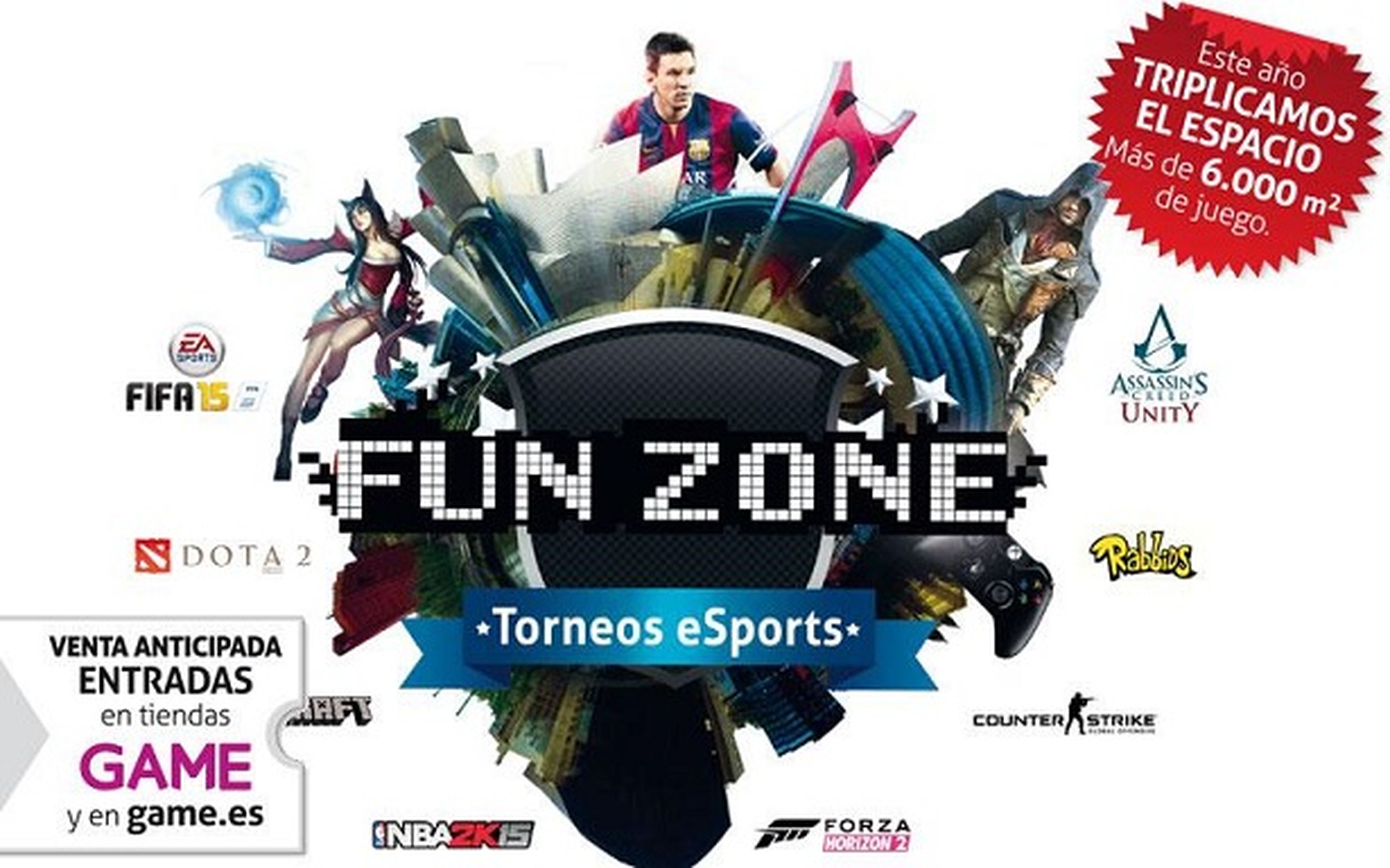 Fun & Serious triplica el espacio para los eSports en su Fun Zone