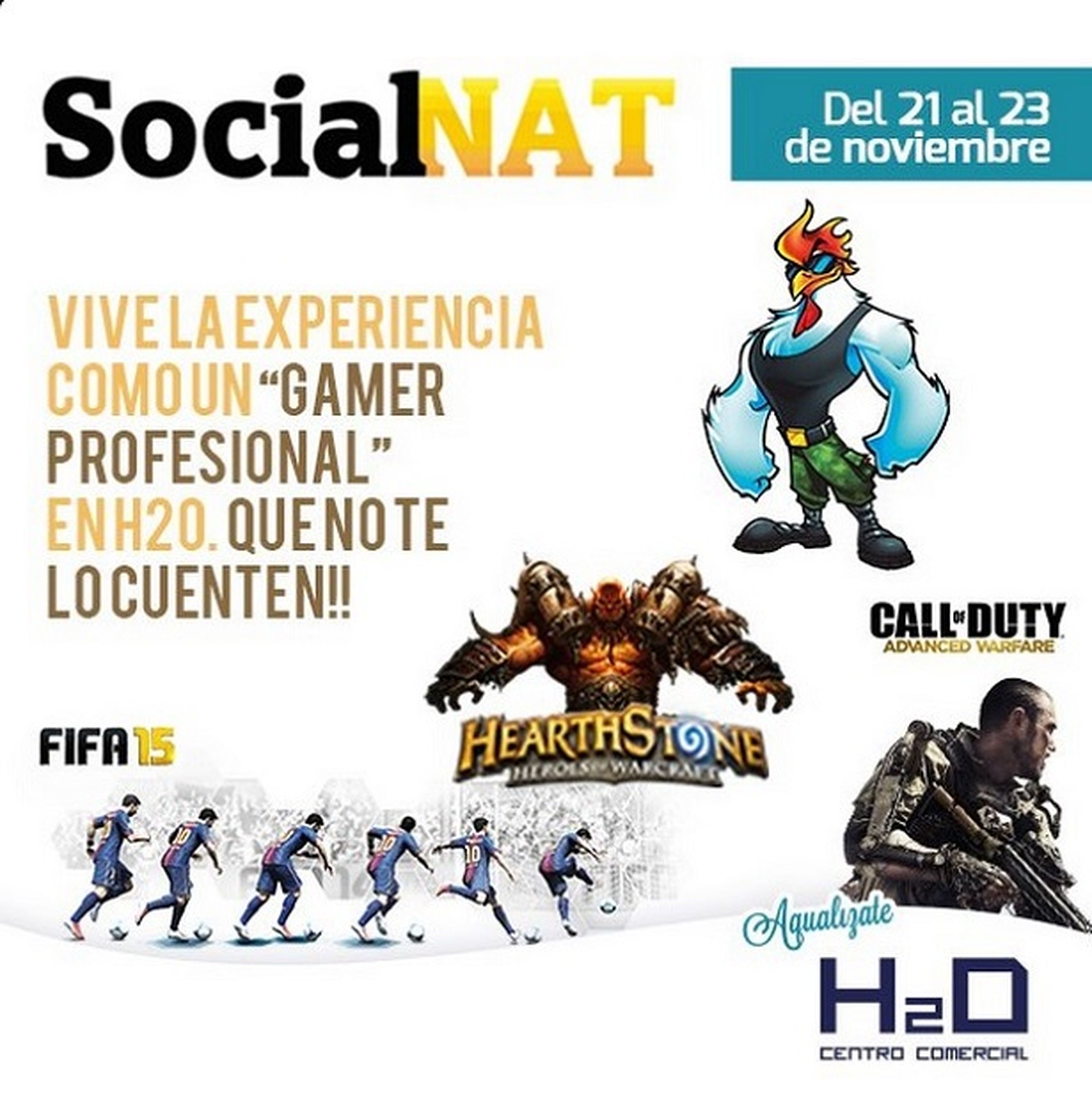 SocialNAT organiza en Madrid un fin de semana eSports para todos