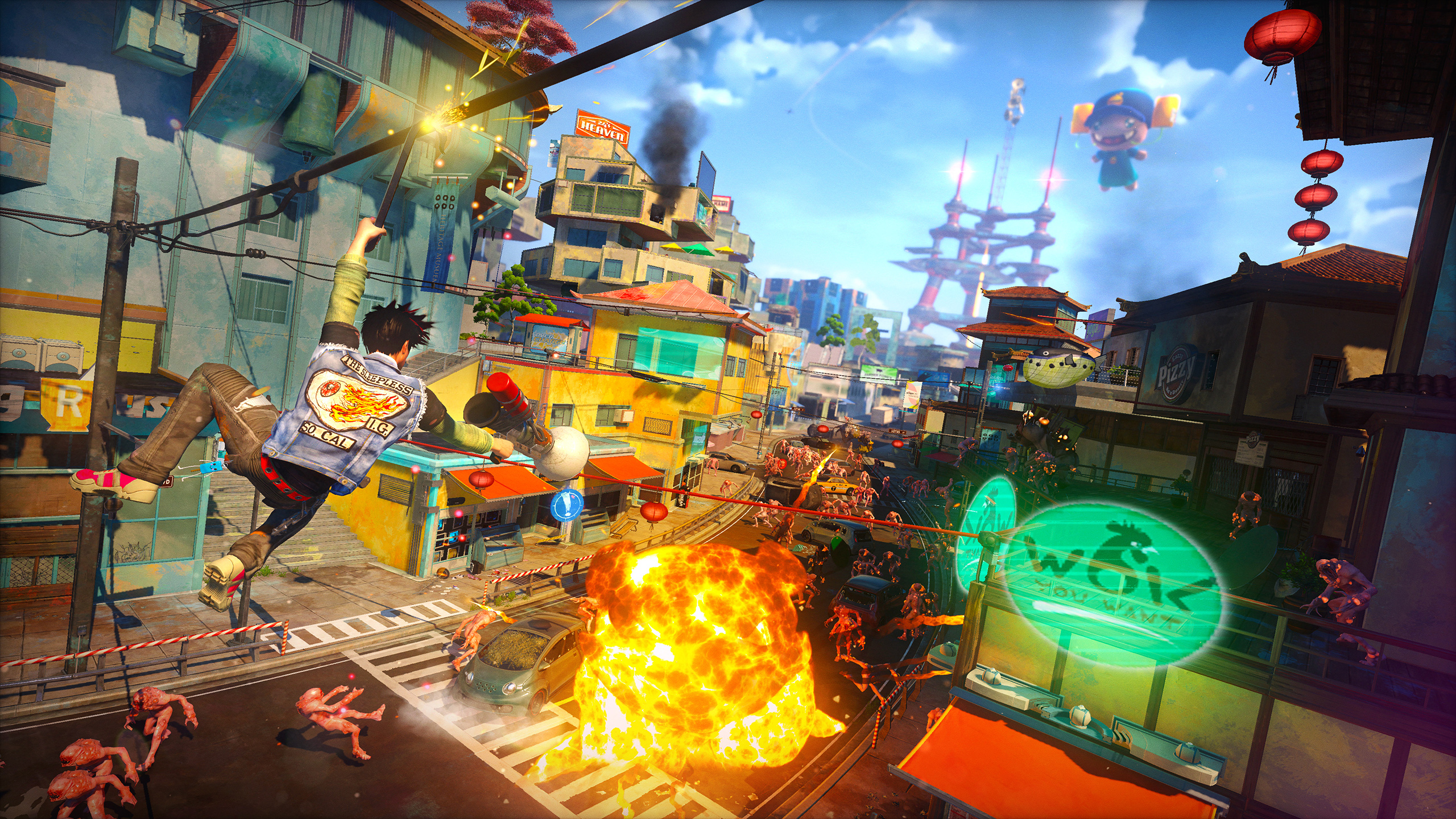 Mañana, 24h gratuitas de Sunset Overdrive