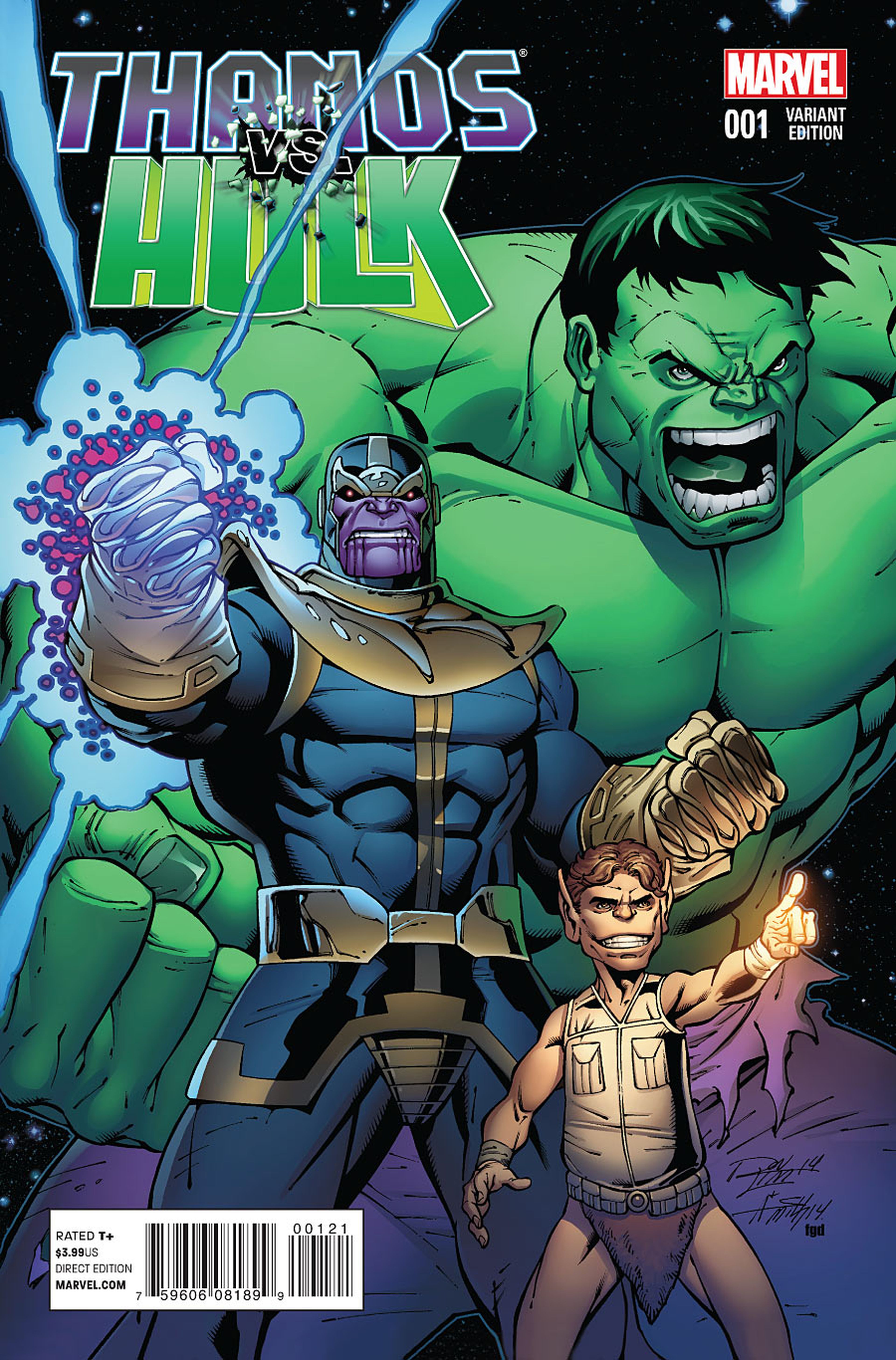 Adelanto de Thanos vs. Hulk