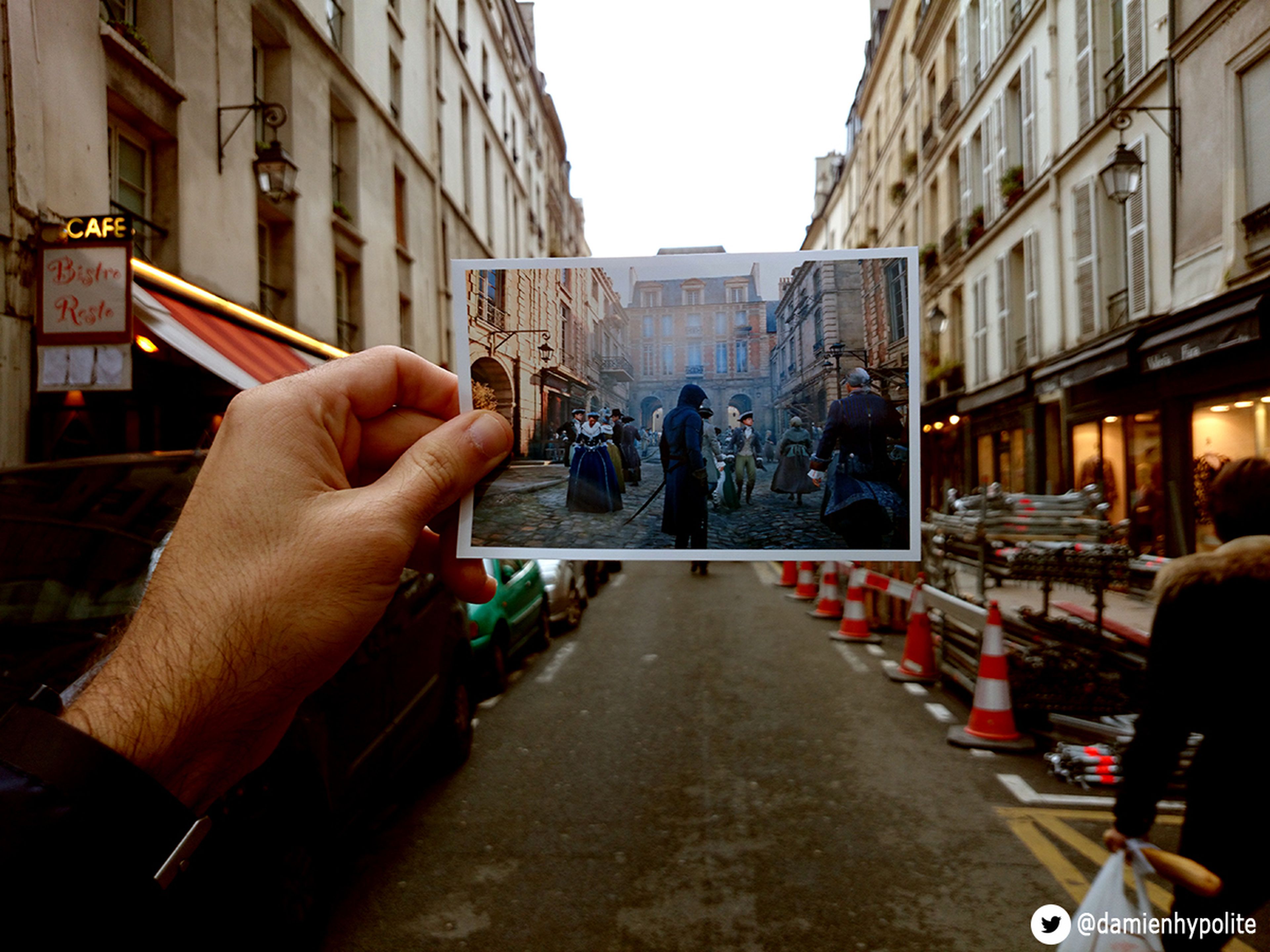 Comparan el realismo de Assassin's Creed Unity a través de fotografías