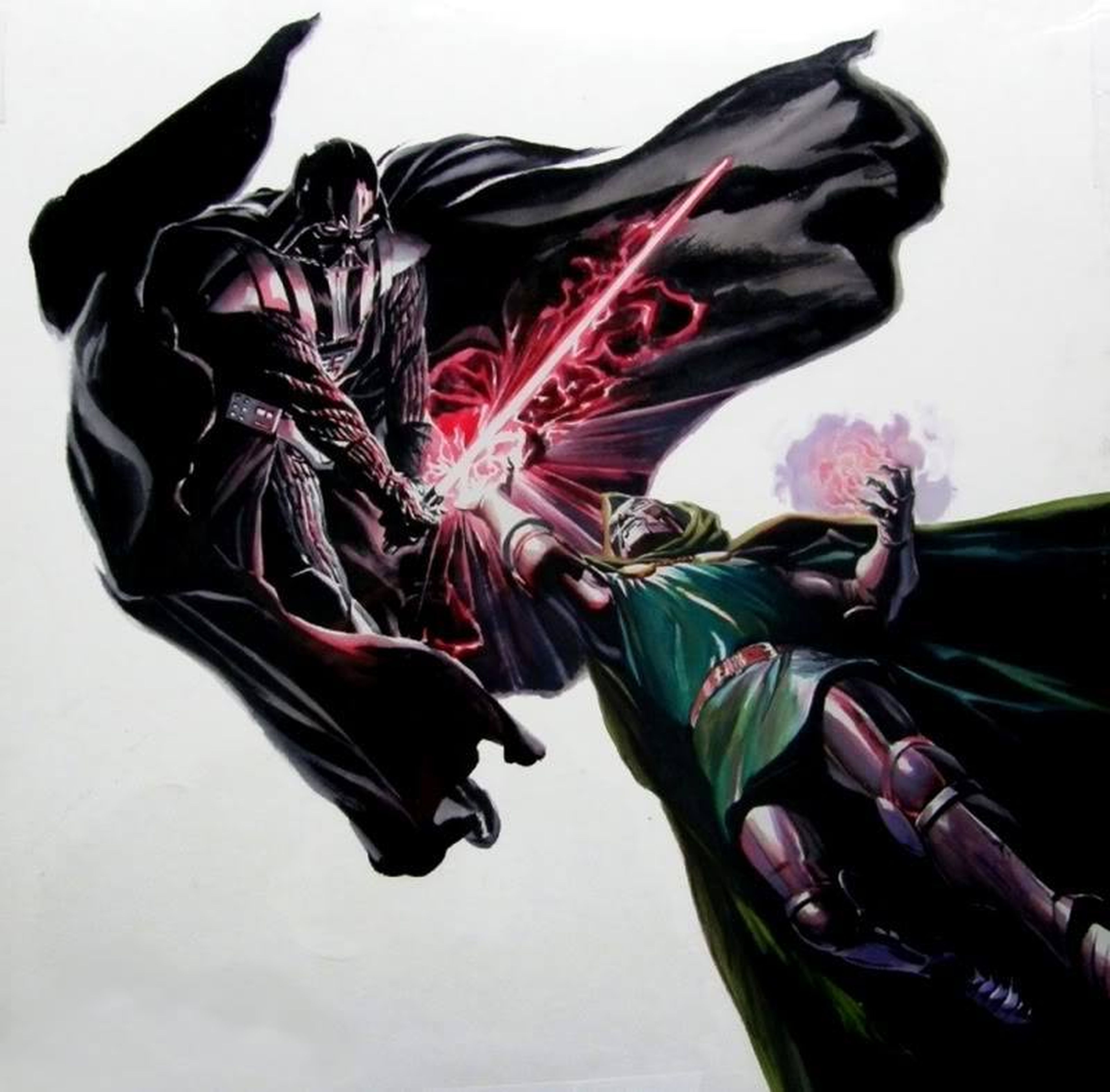 Alex Ross enfrenta a Darth Vader y al Doctor Muerte