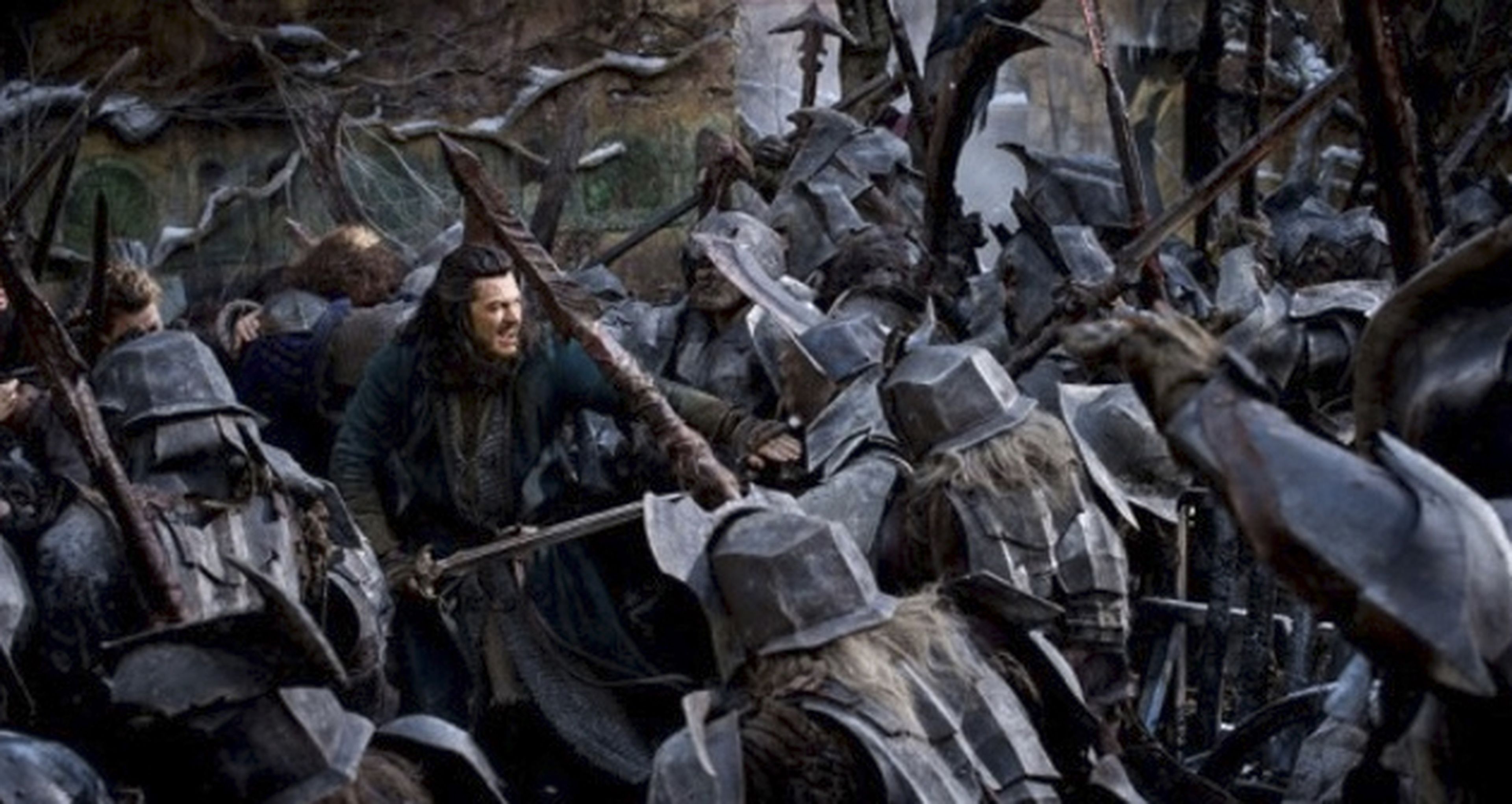 La batalla de los cinco ejércitos de El hobbit durará 20 minutos del metraje total