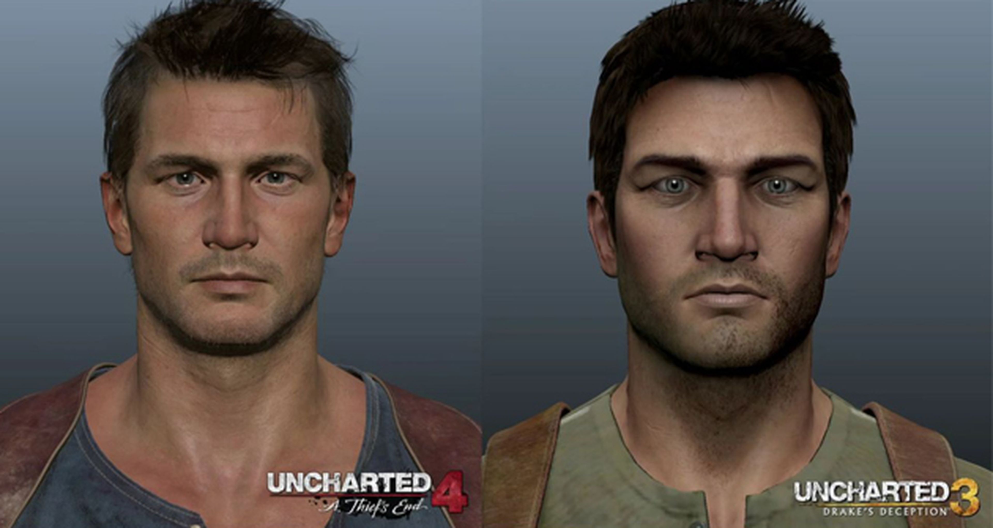 Uncharted 4: Naughty Dog compara la evolución de Drake
