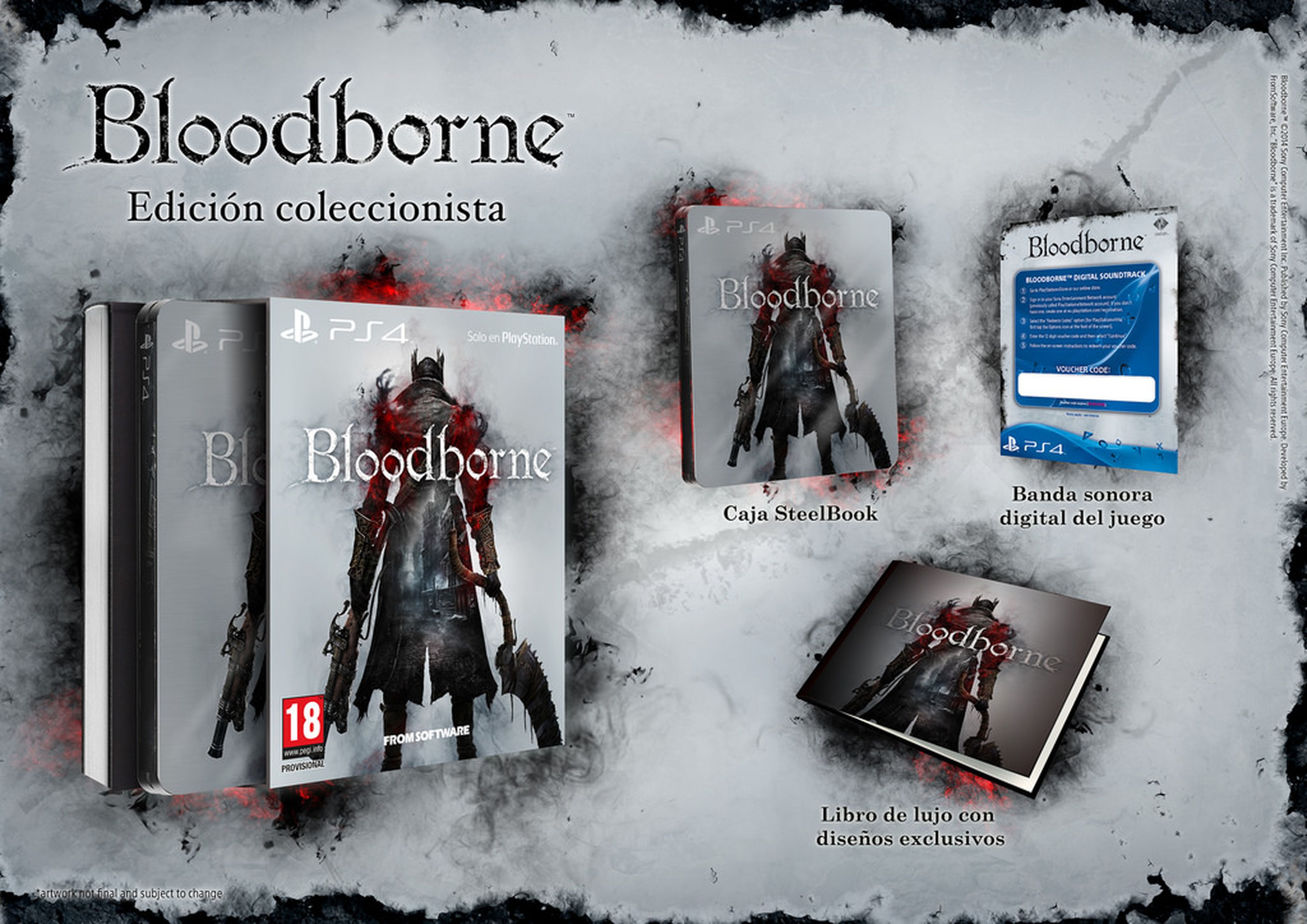 Se revelan las ediciones de coleccionista de Bloodborne