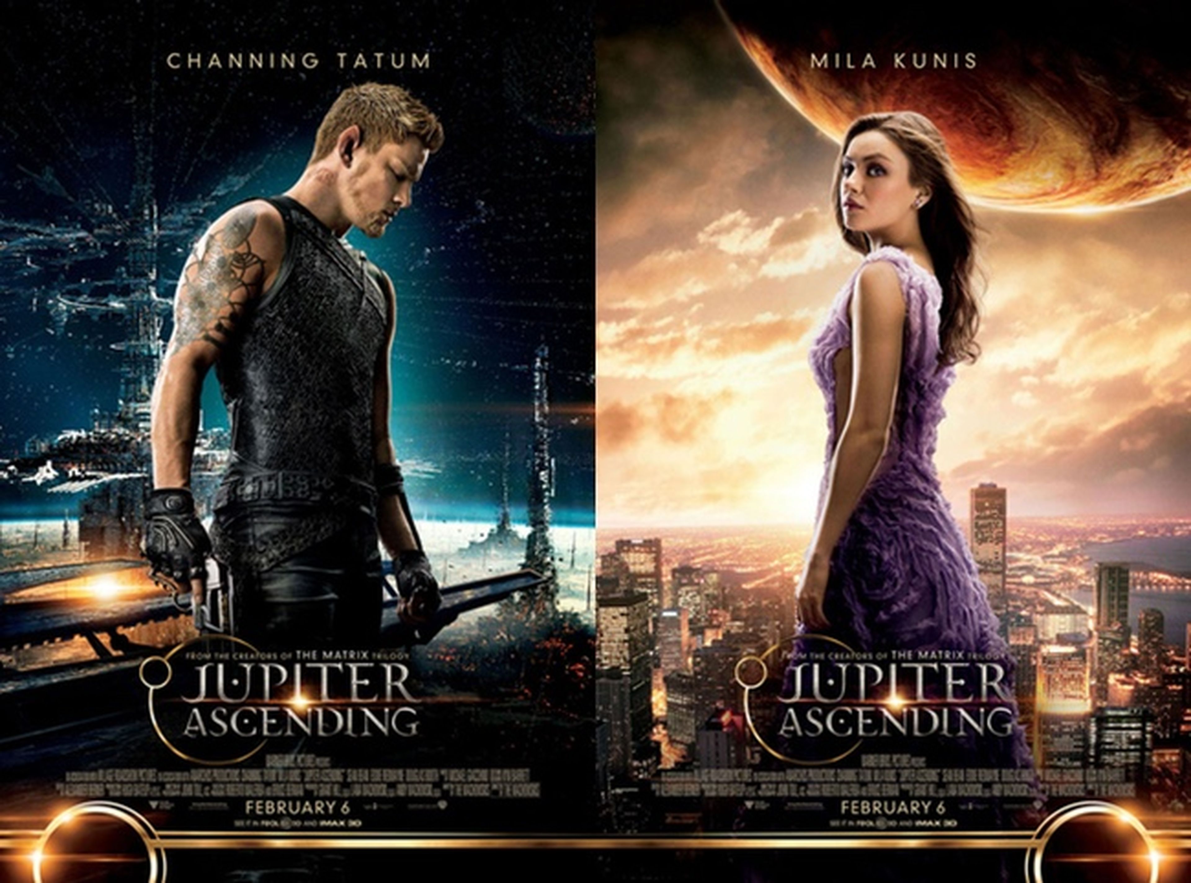 Nuevos carteles individuales de Jupiter Ascending (El destino de Júpiter)