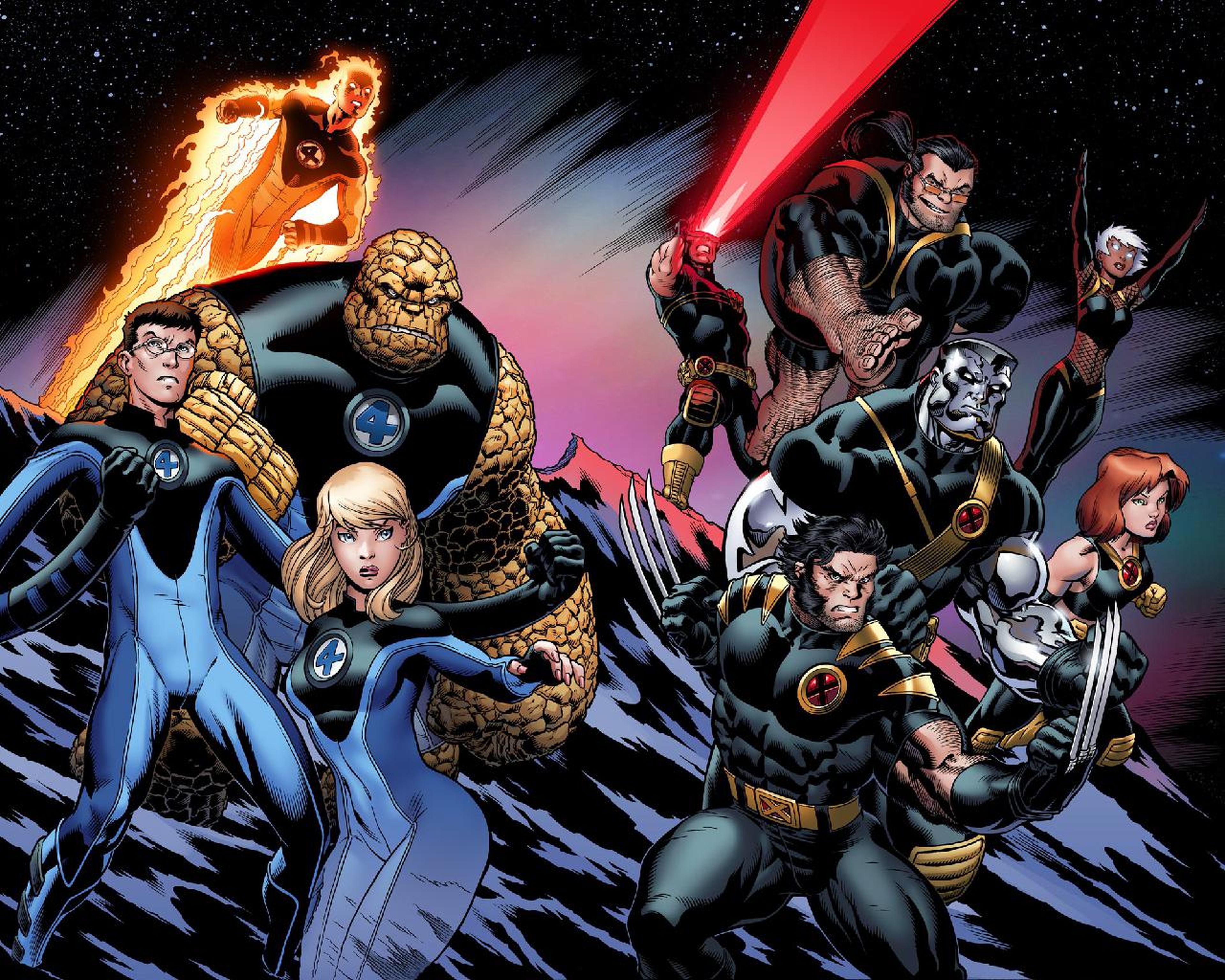 ¿X-men y 4 Fantásticos, juntos en una película crossover?
