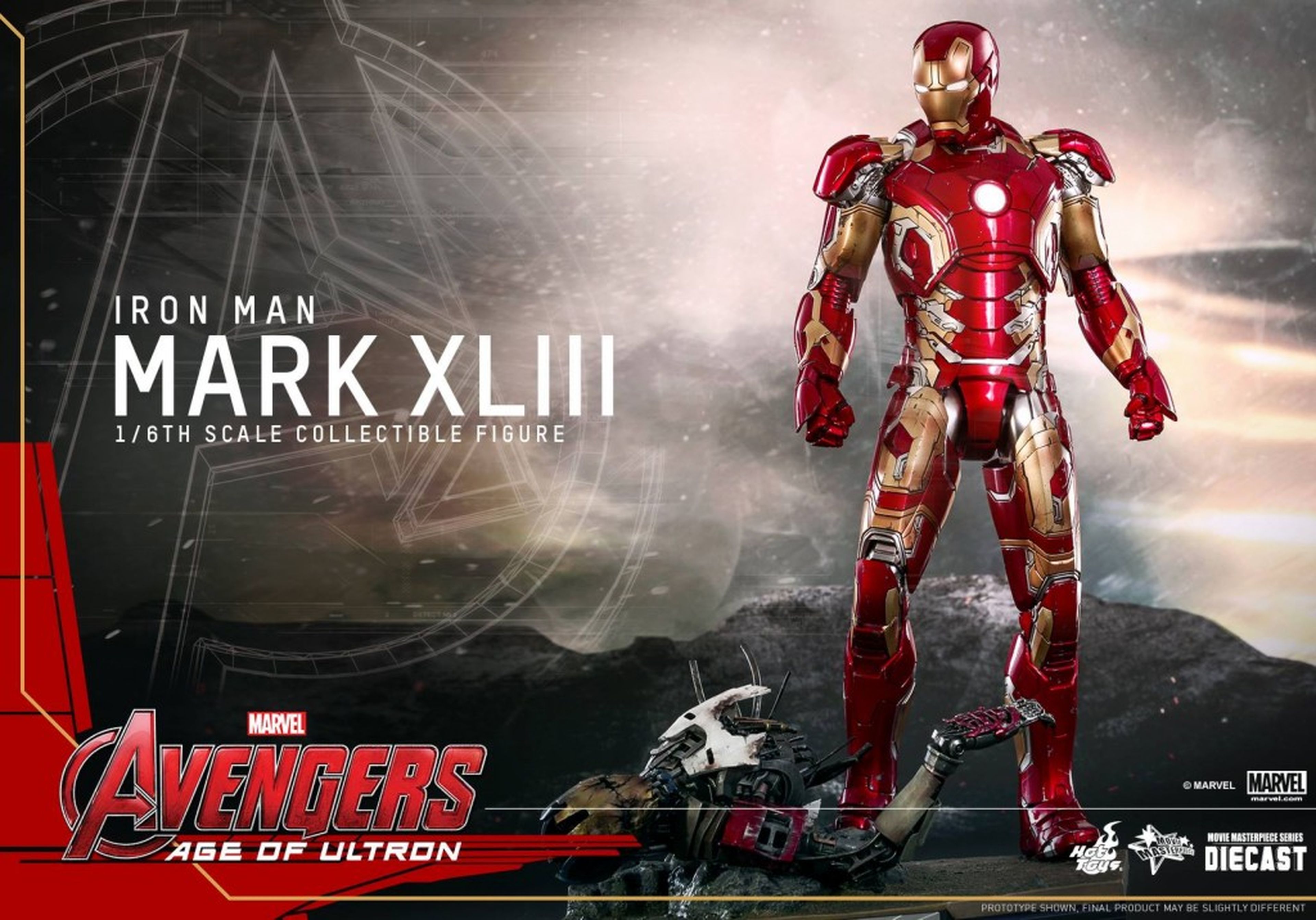 Así será la armadura de Iron Man en Los Vengadores: la era de Ultrón
