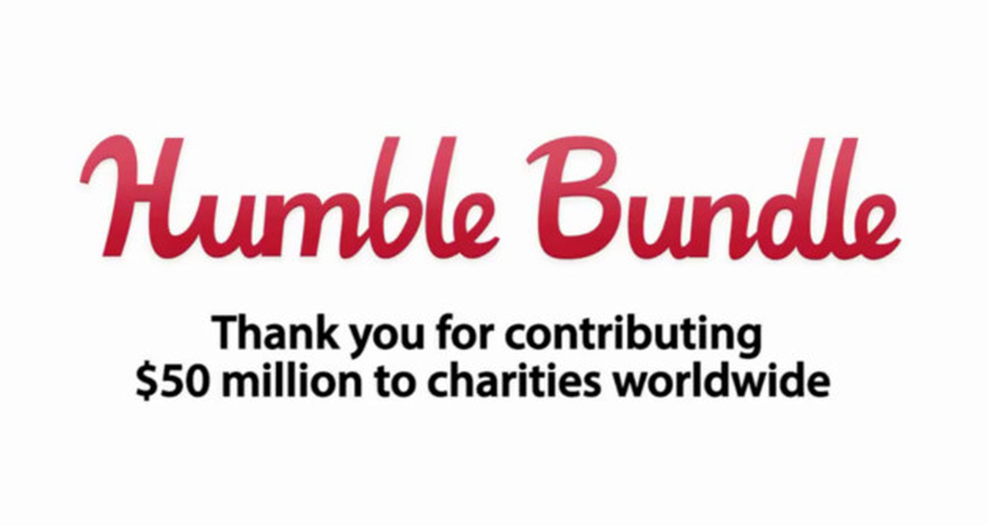 Humble Bundle ya ha conseguido 50 millones de dólares para la caridad