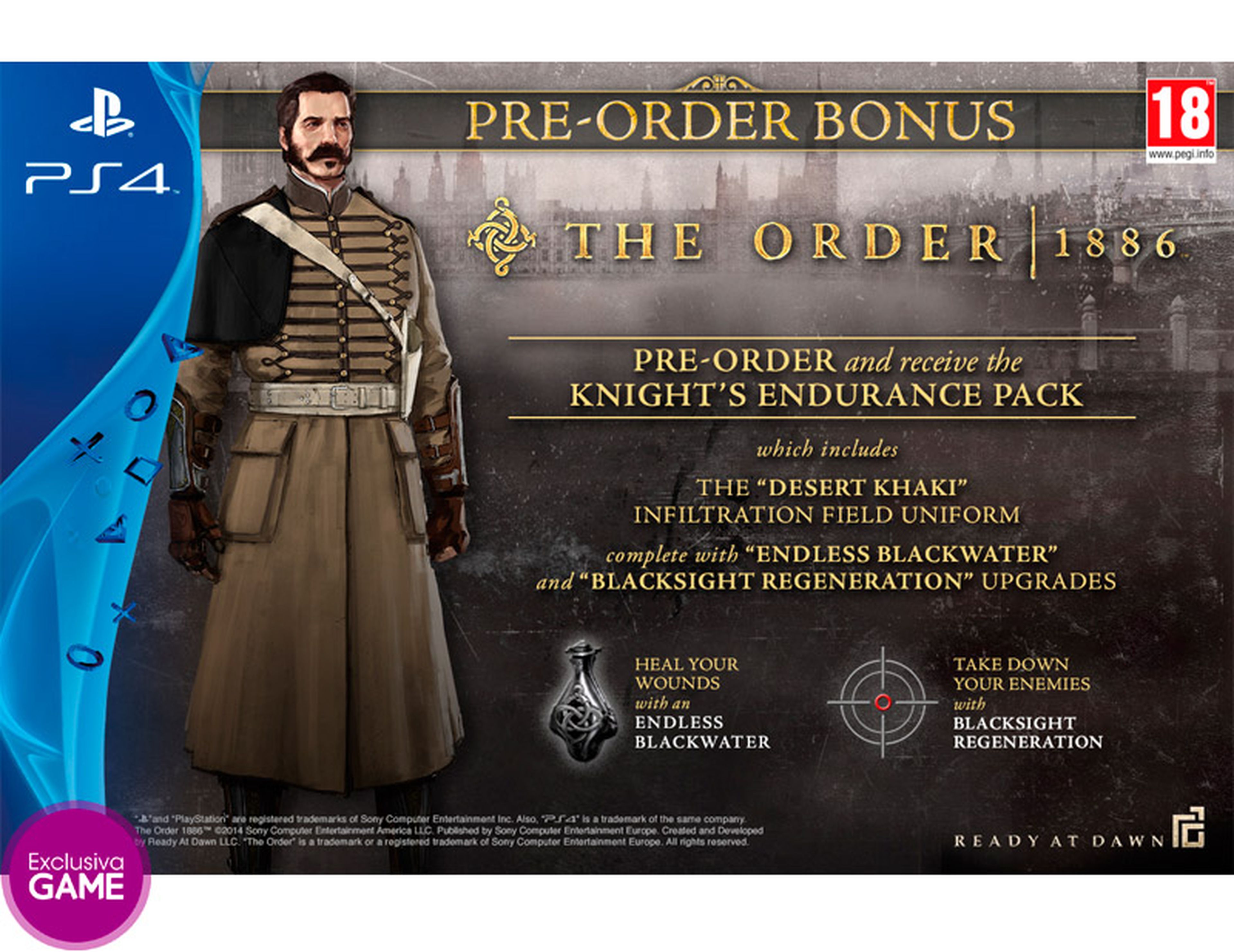The Order 1886 tendrá una edición limitada exclusiva en Game