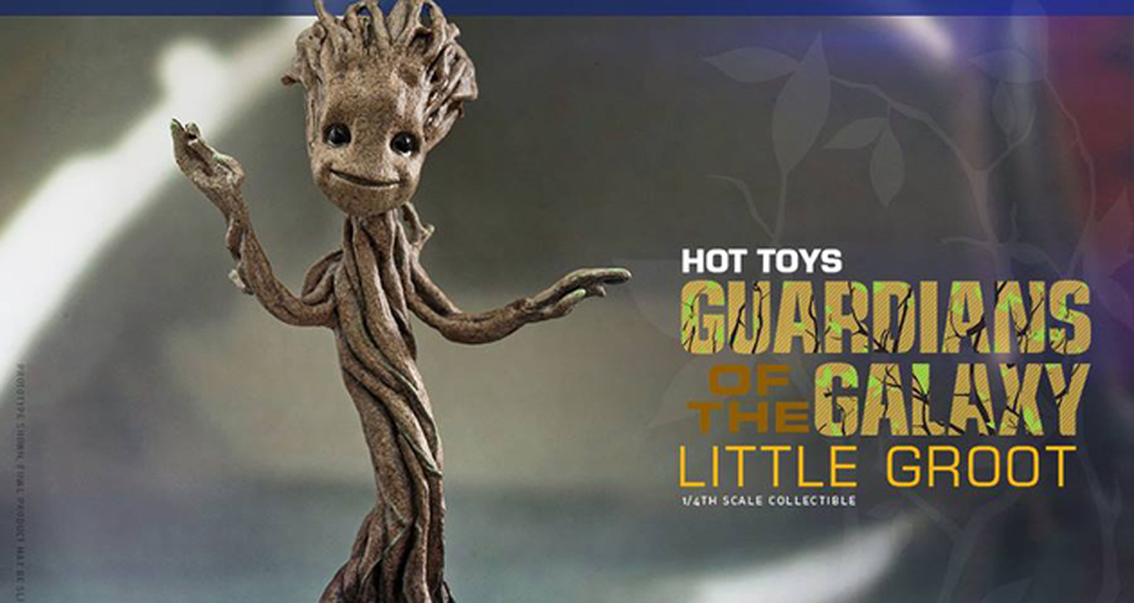 Baby Groot de Guardianes de la Galaxia, en figura de Hot Toys