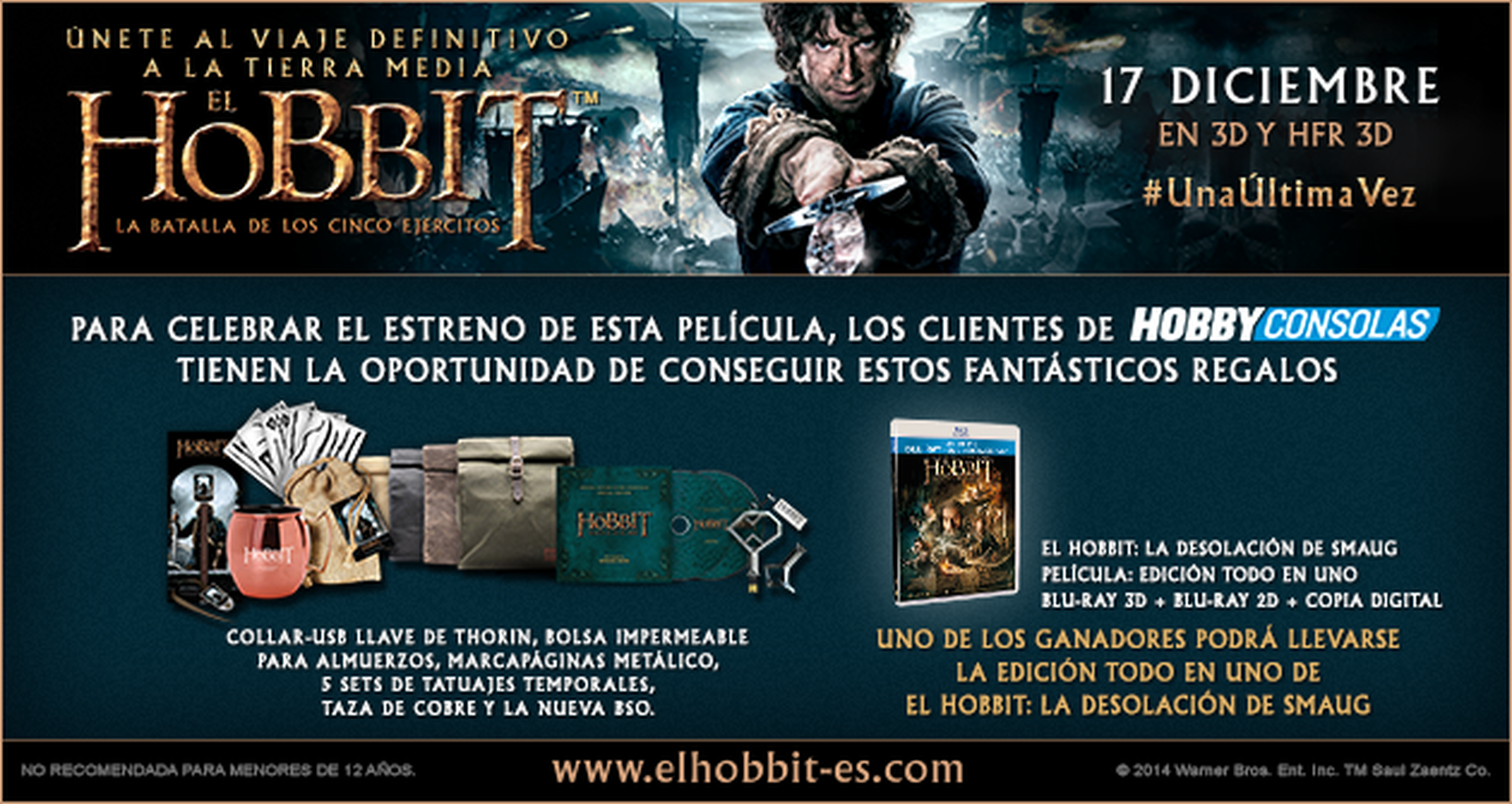 Ganadores del concurso El Hobbit: La Batalla de los Cinco Ejércitos