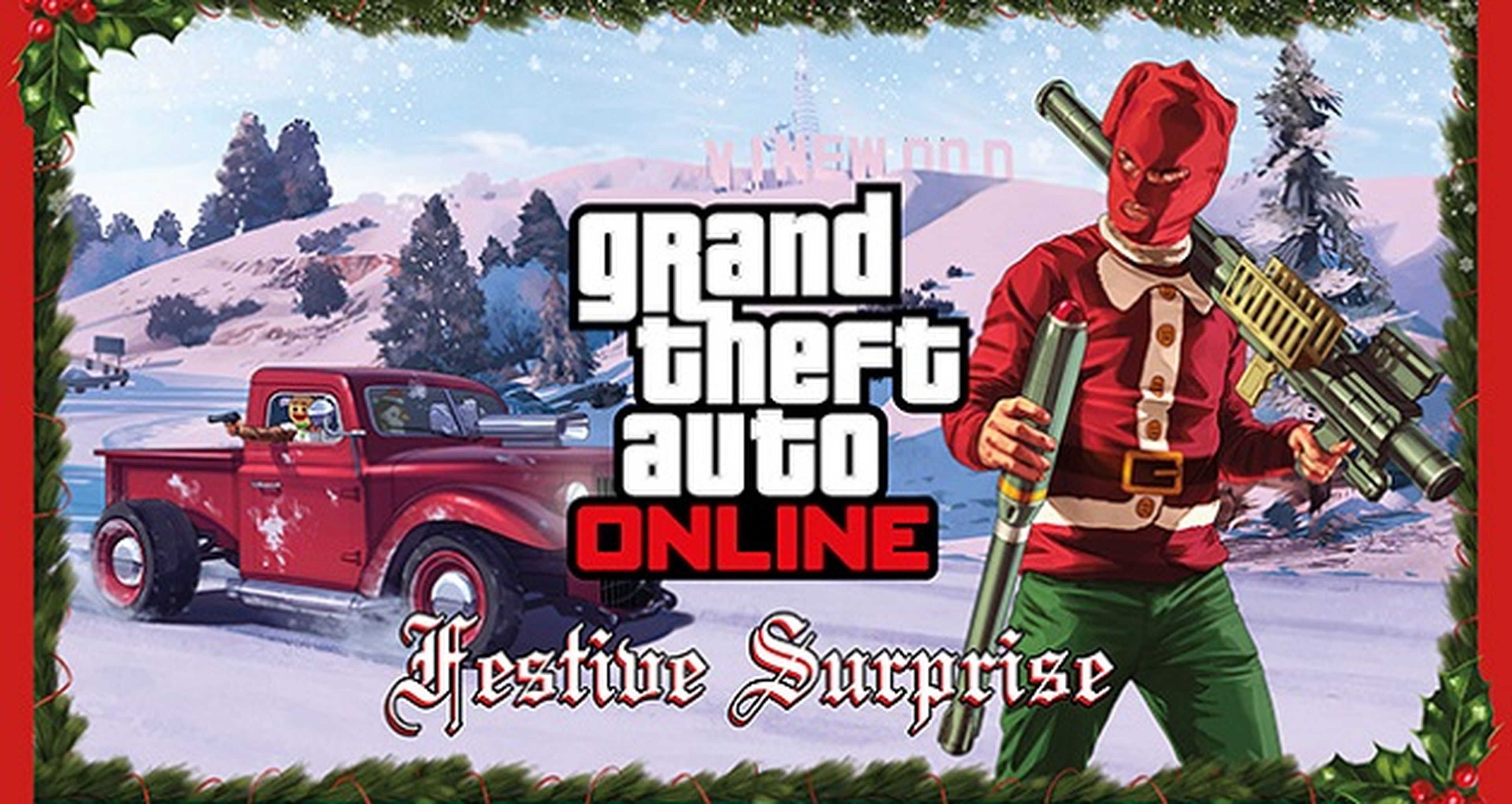 GTA Online muestra su evento de Navidad