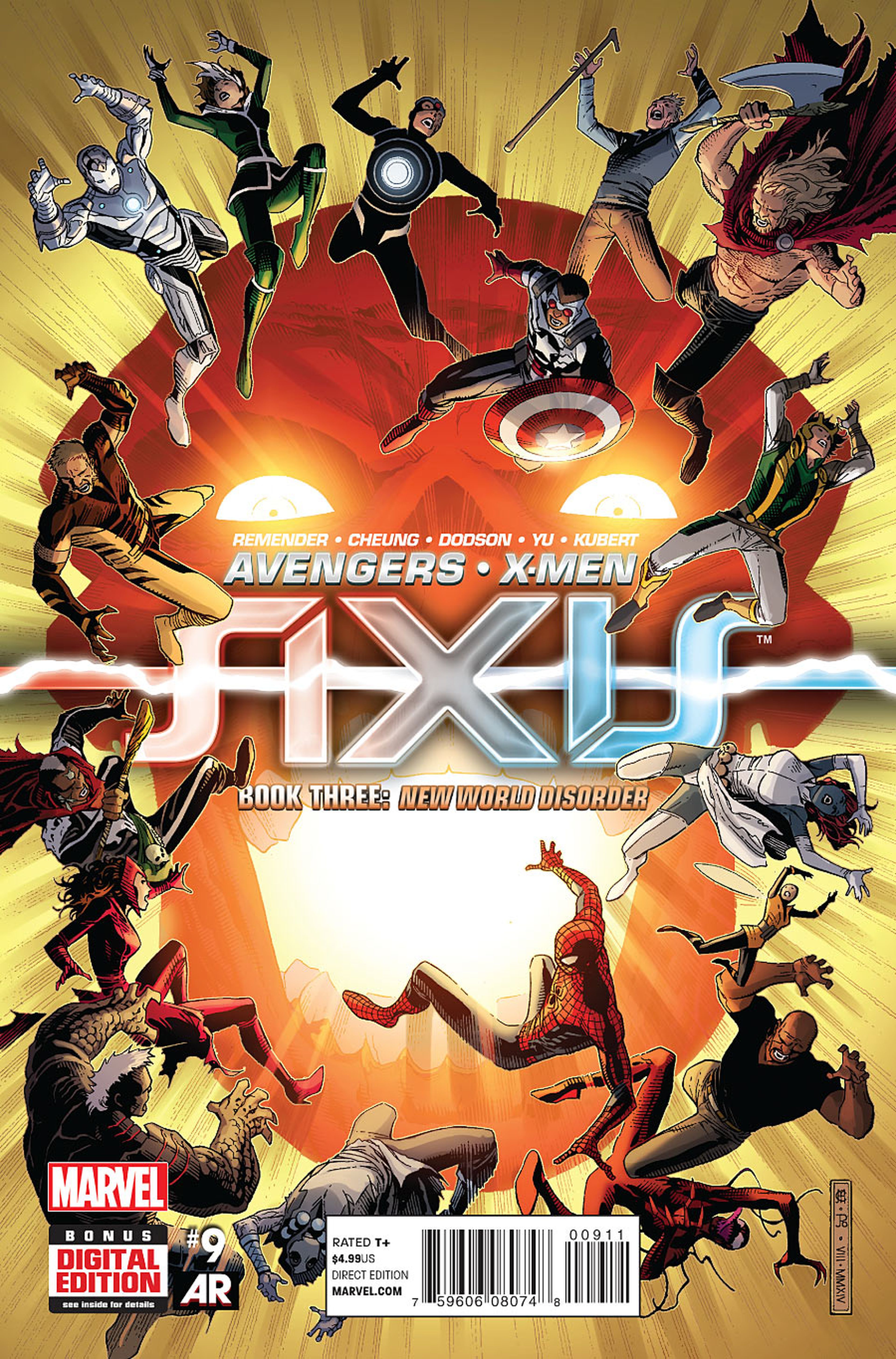 Avance del final de Axis, el gran crossover de Marvel en 2014