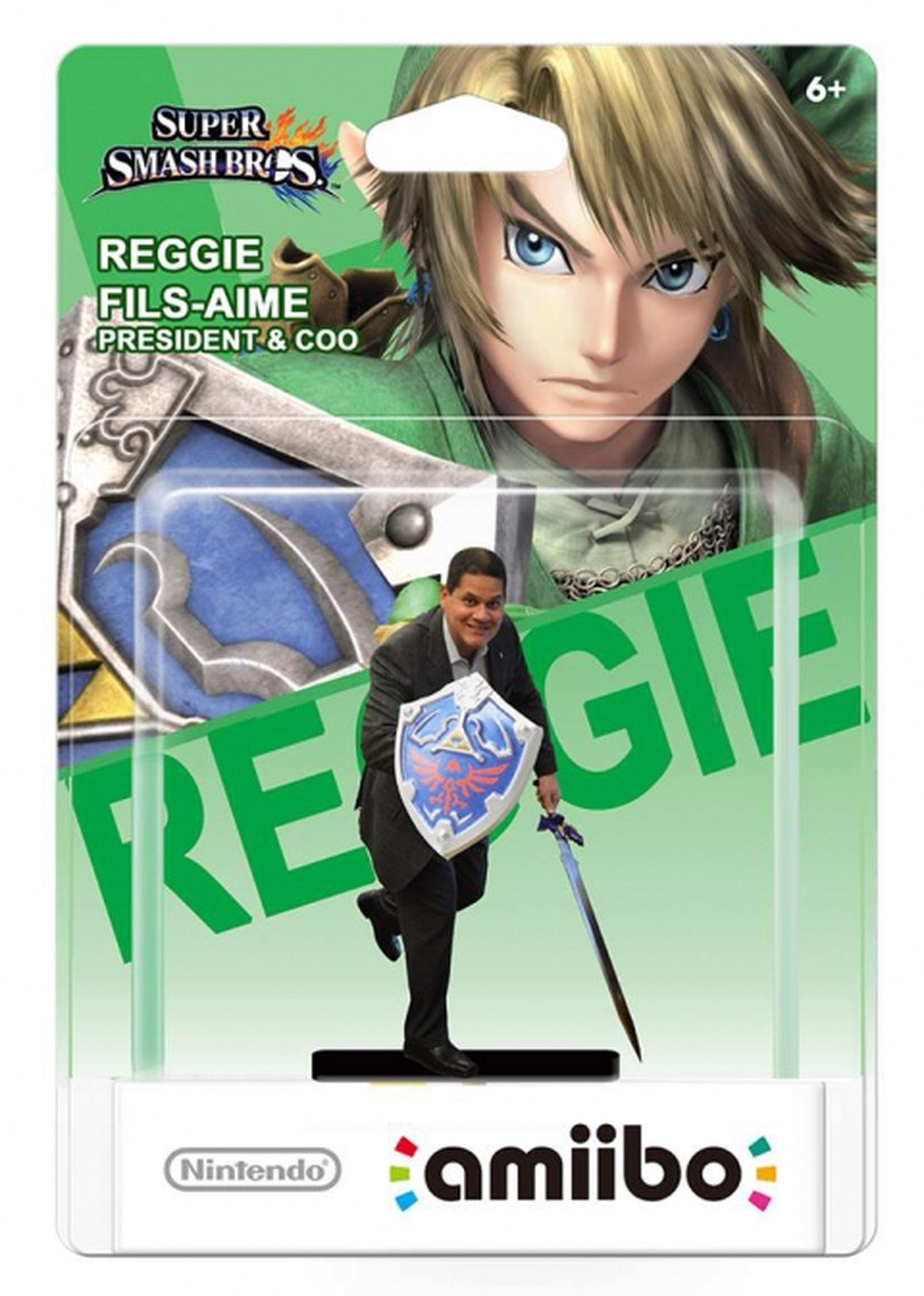 Nintendo bromea con un nuevo amiibo de... ¡Reggie Fils-Aime!
