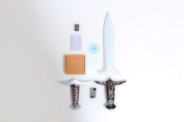 La espada de El Hobbit que brilla cuando encuentra WiFi